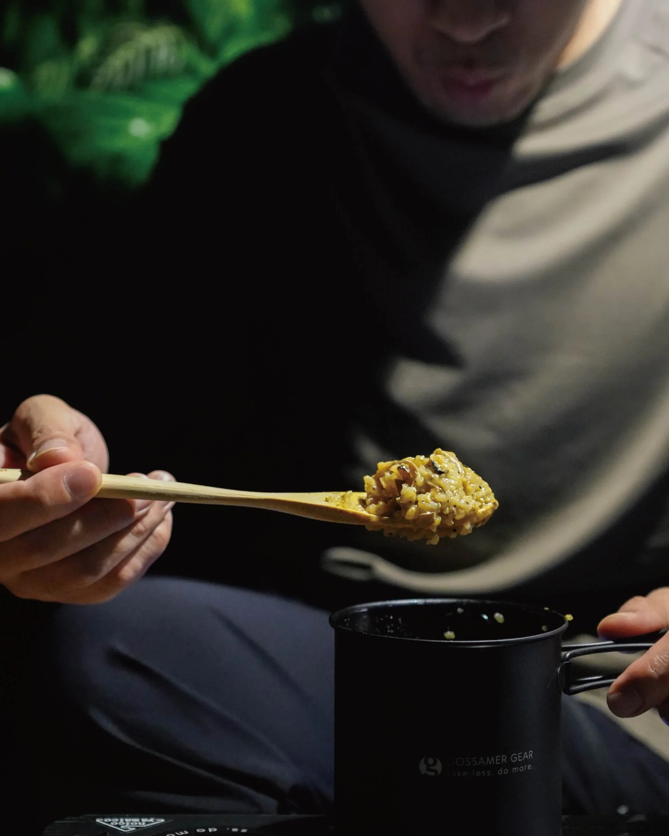 Mountain Gourmet Lab. 雪莉酒燉雞肉舞茸義式燴飯 - Wild Camping