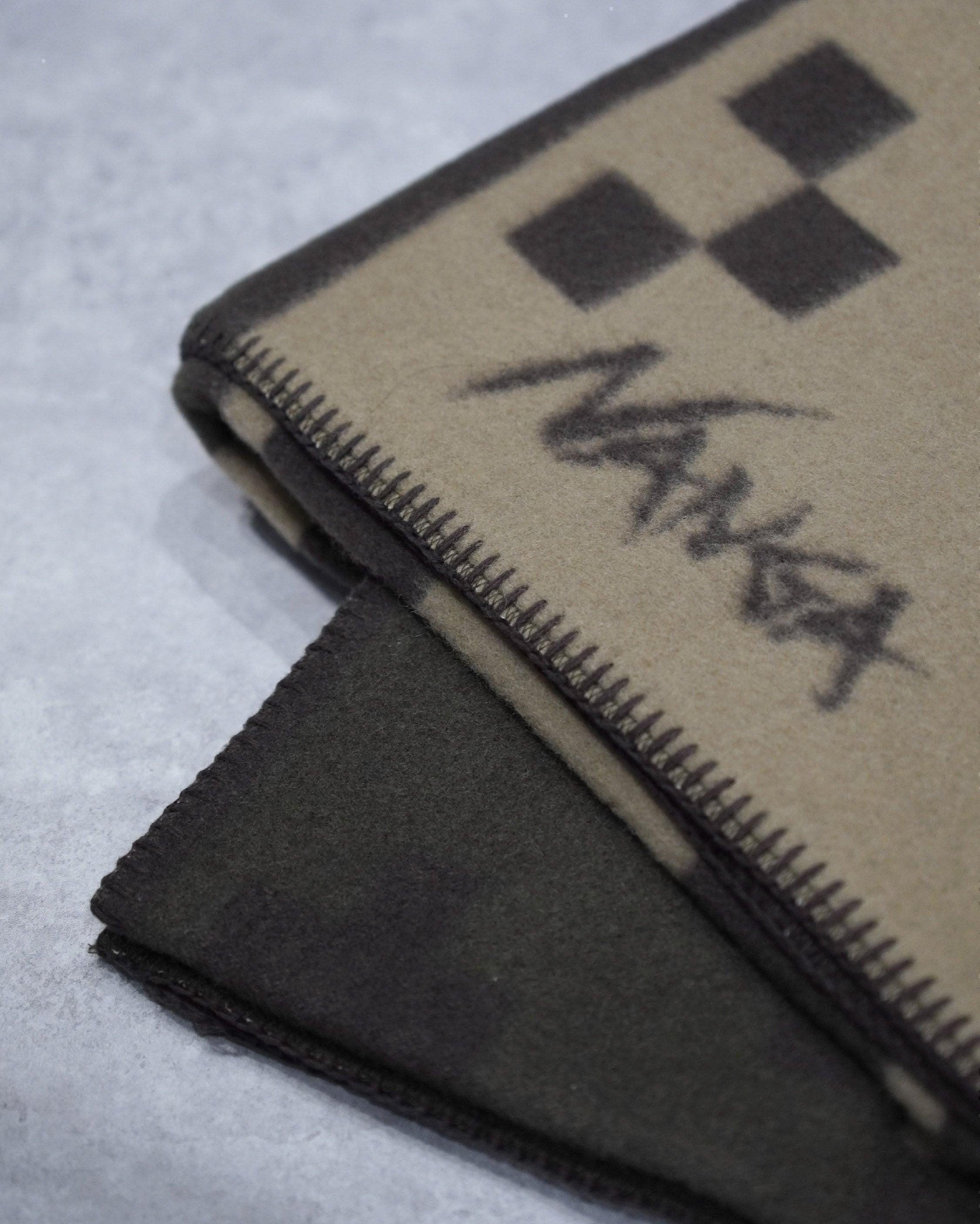 Nanga Folk Checker & Cross Blanket - Wild Camping