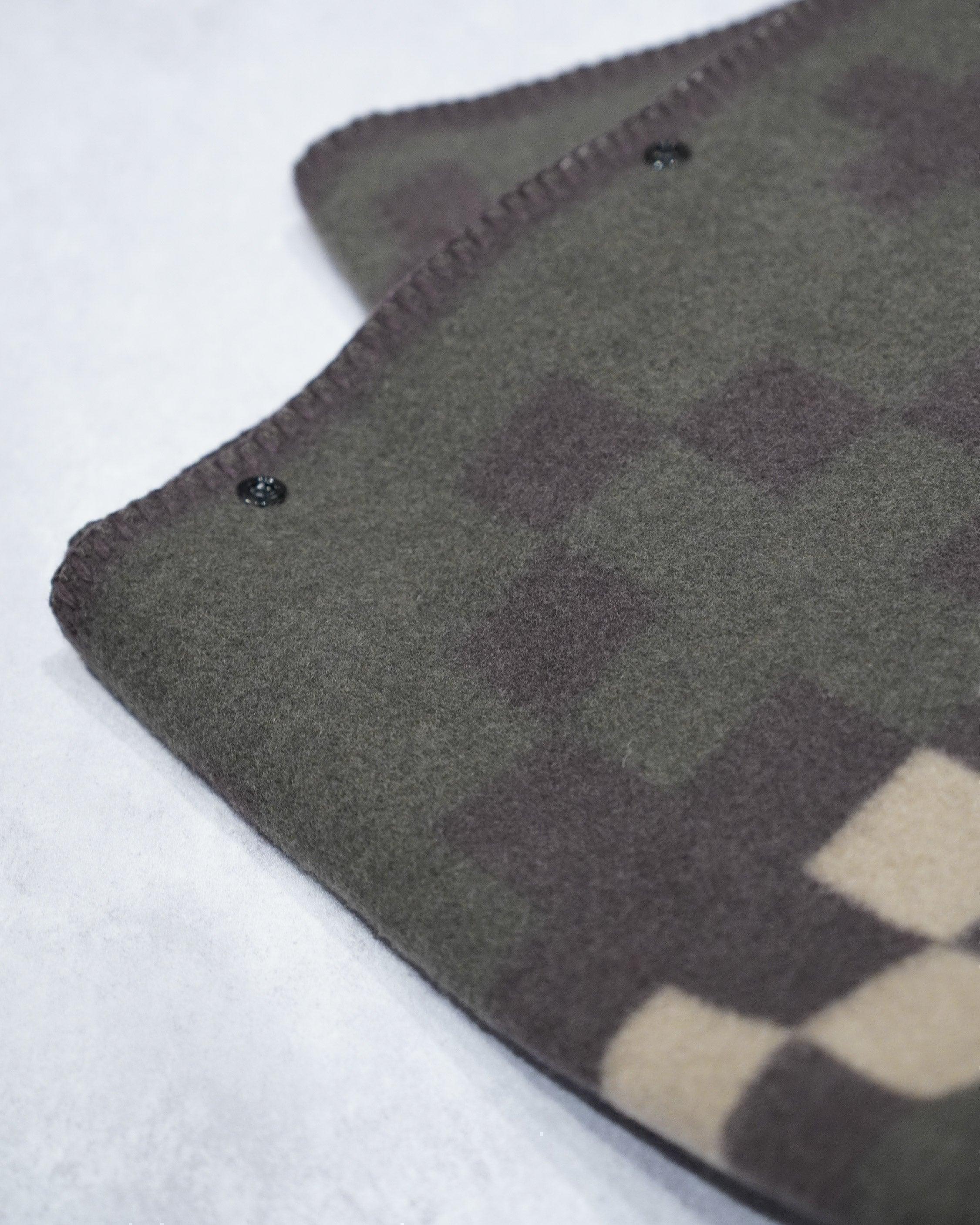 Nanga Folk Checker & Cross Blanket - Wild Camping