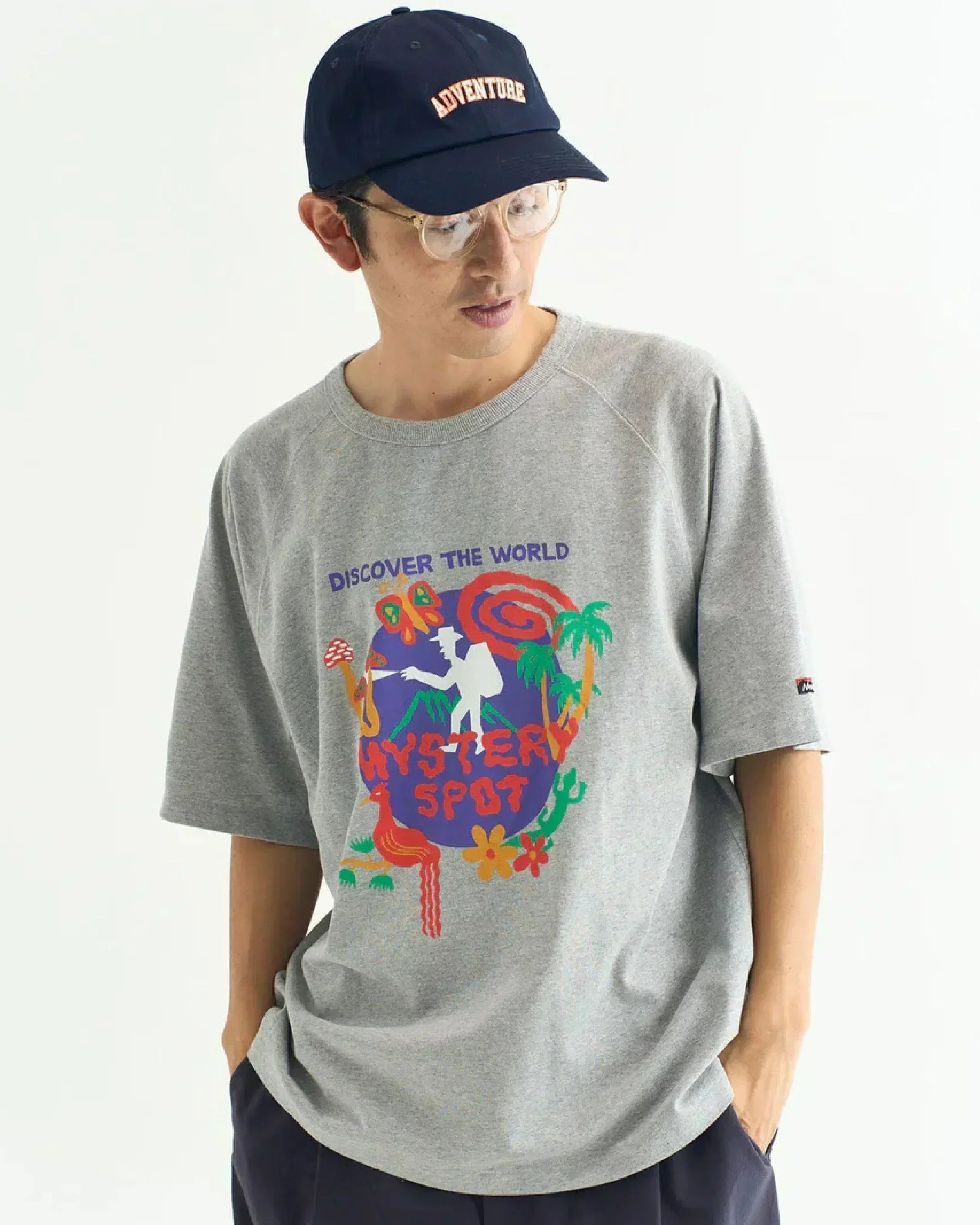 Nanga x Takeuchi Shuntaro Mystery Spot Loose Fit Tee - Wild Camping