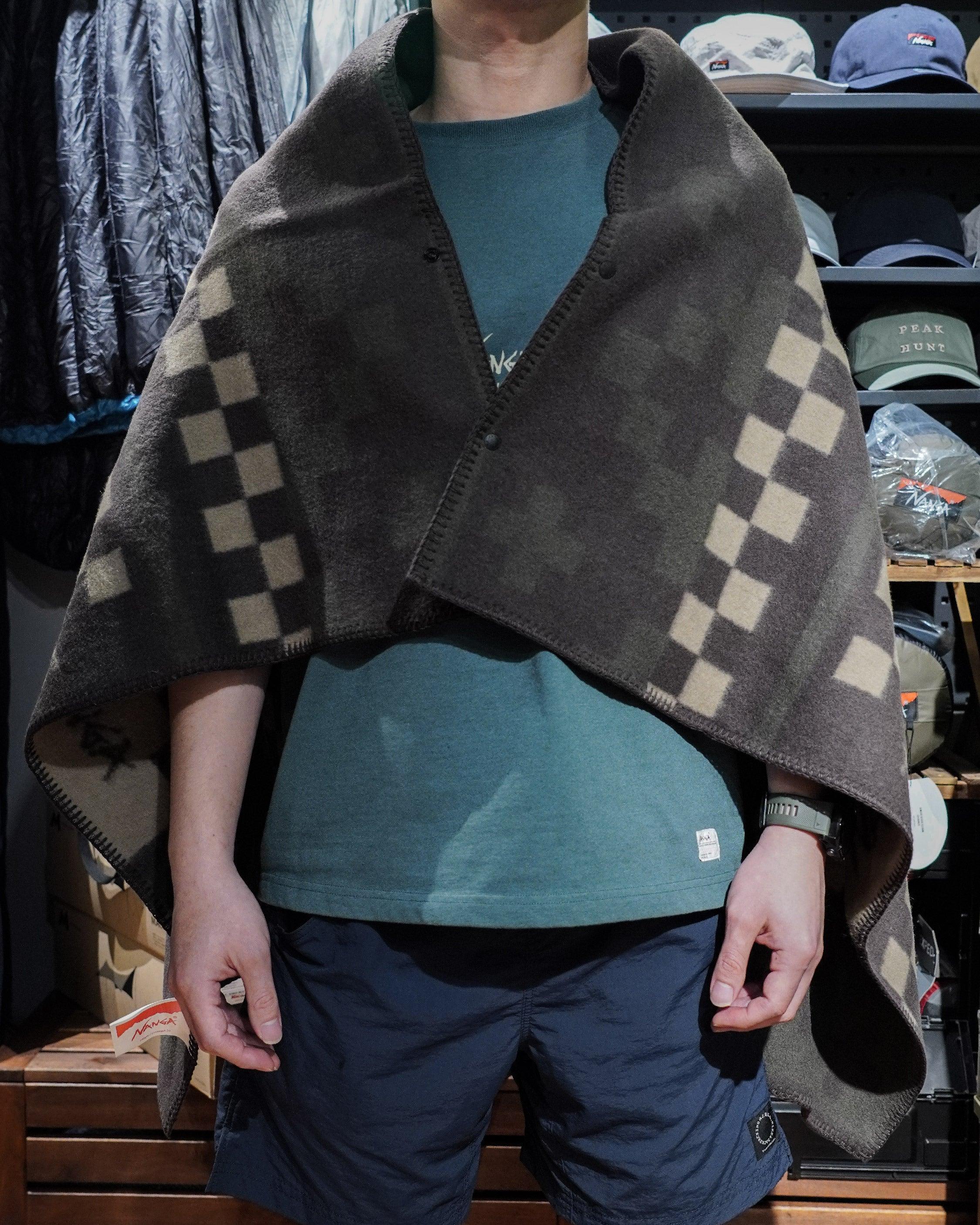 Nanga Folk Checker & Cross Blanket - Wild Camping