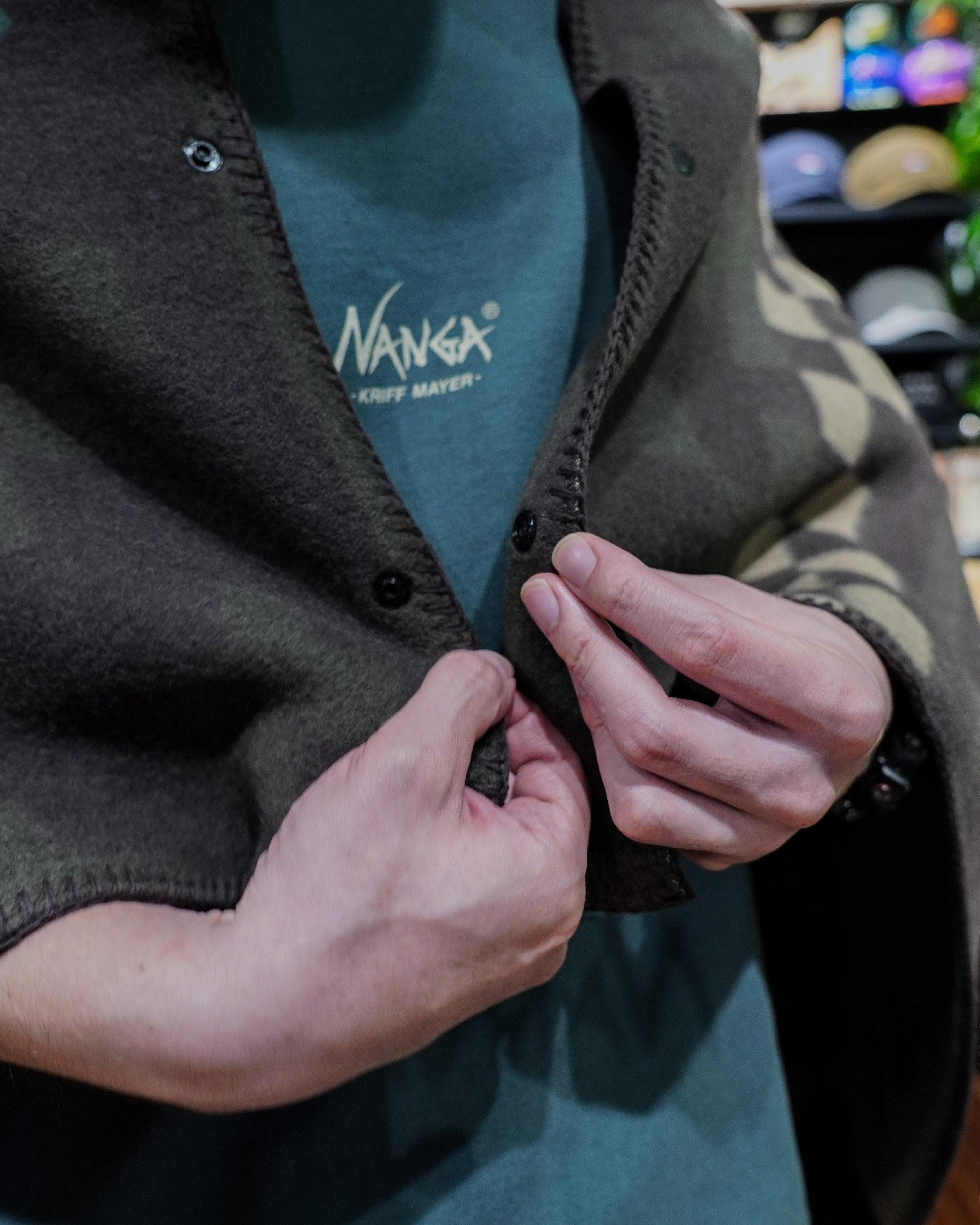 Nanga Folk Checker & Cross Blanket - Wild Camping