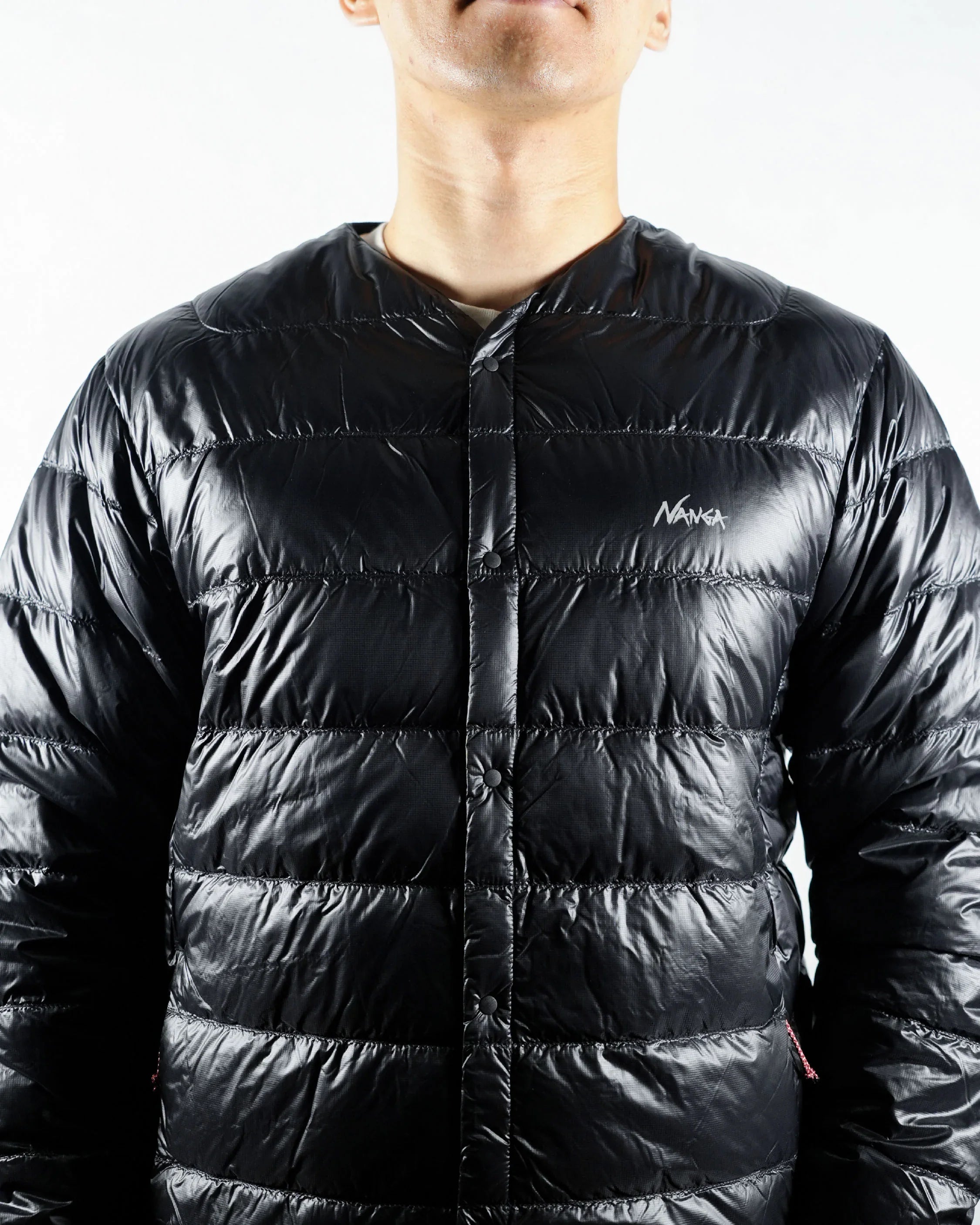 Nanga 7Days Inner Down Cardigan (MEN) / BLK