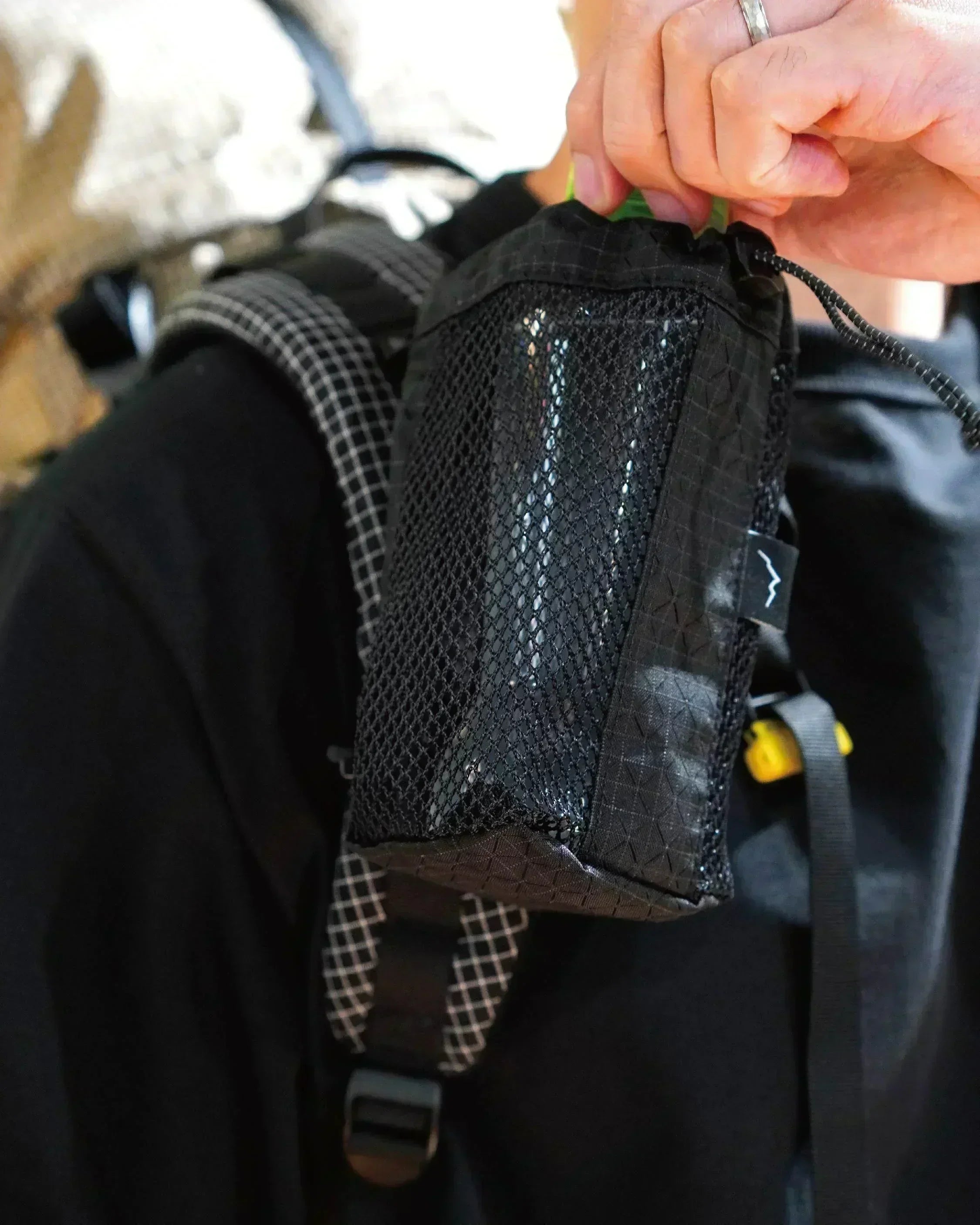 CAYL Bottle Pouch (b-grid) - Wild Camping