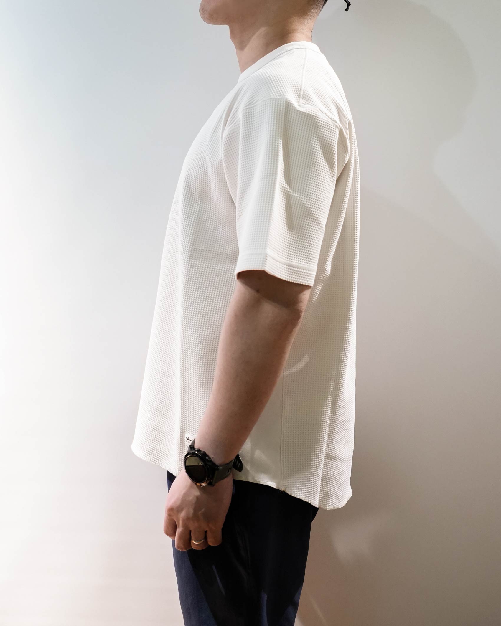 Nanga Airflex® Waffle Tee / WHT - Wild Camping