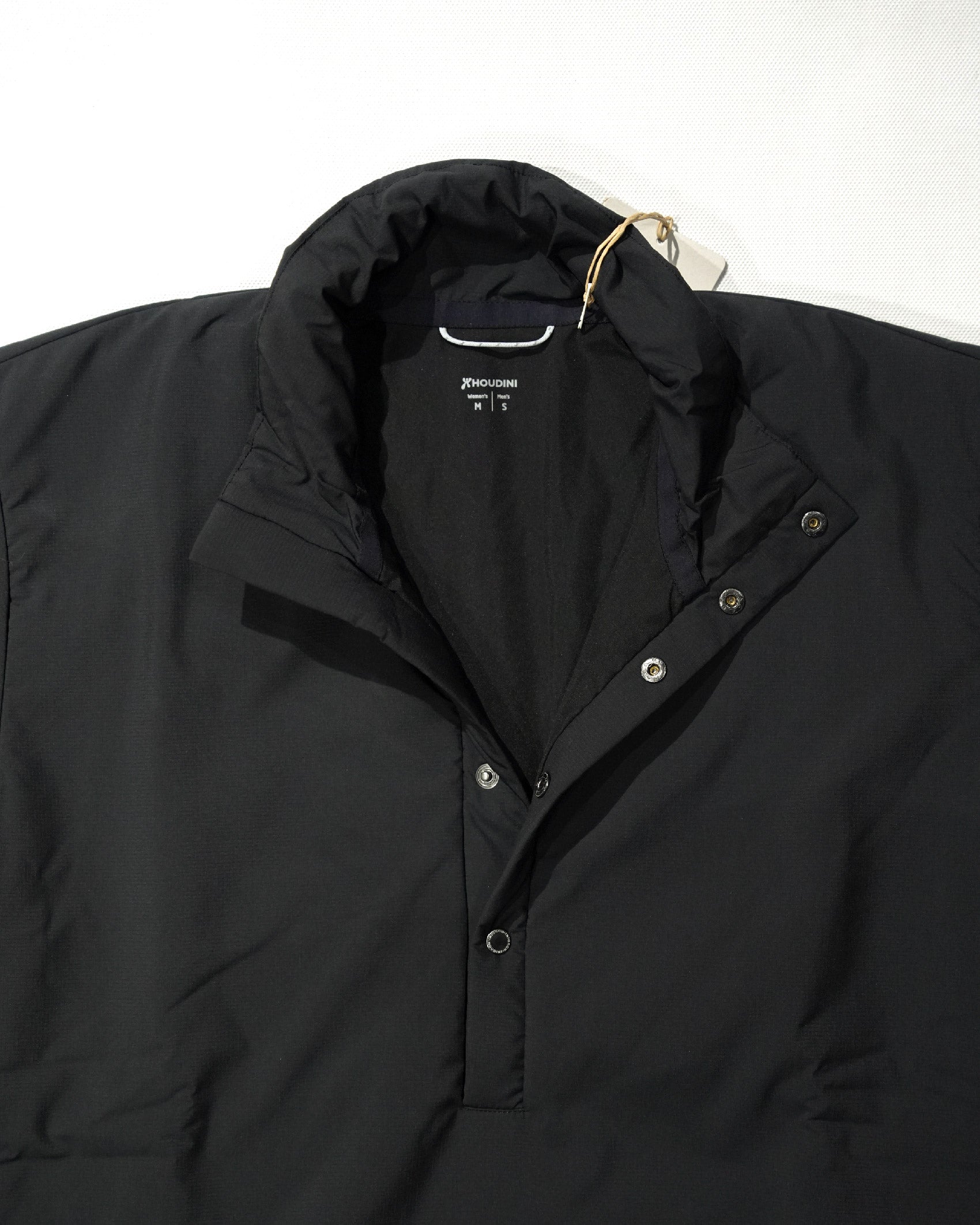 Houdini All Weather T-Neck (Unisex) / True Black - Wild Camping