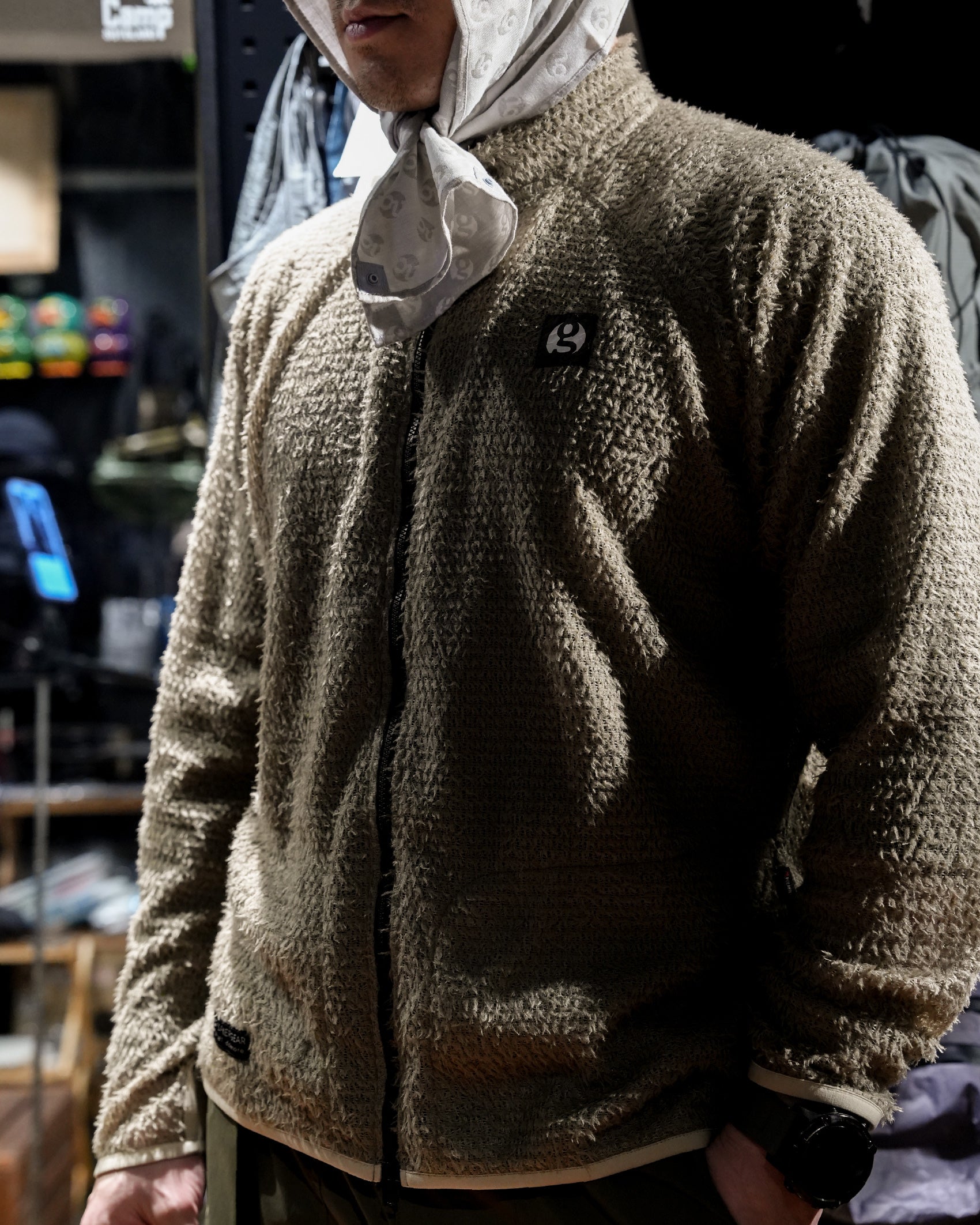 【JP Edition】Gossamer Gear F/Z Polartec Alpha Direct / Beige - Wild Camping