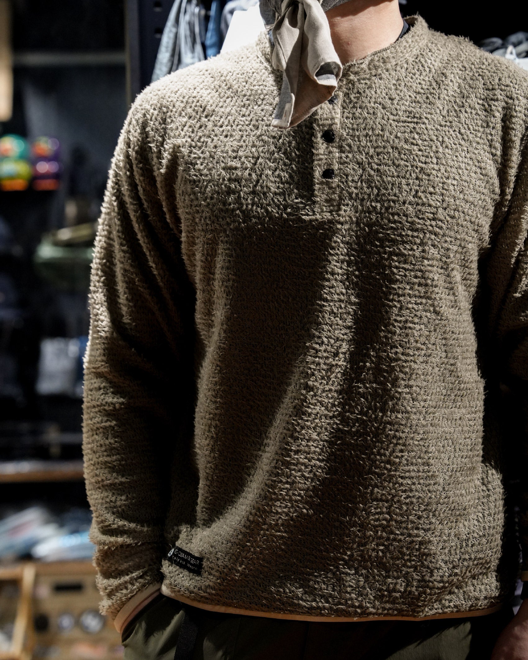 【JP Edition】Gossamer Gear H/B Polartec® Alpha® Direct Pullover / Beige - Wild Camping