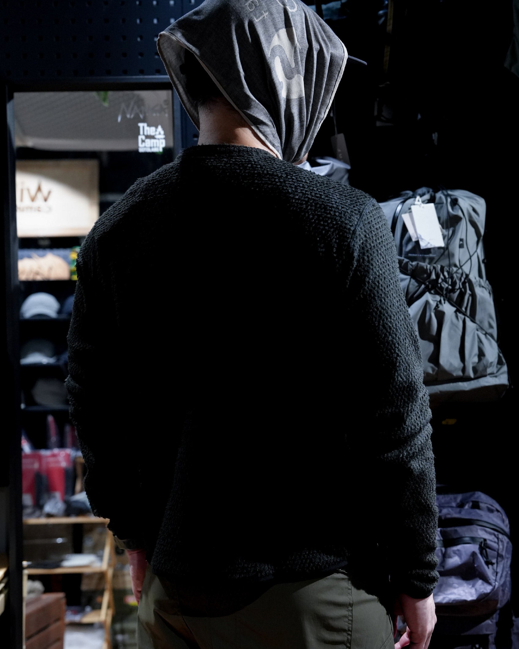 【JP Edition】Gossamer Gear H/B Polartec® Alpha® Direct Pullover / Black - Wild Camping