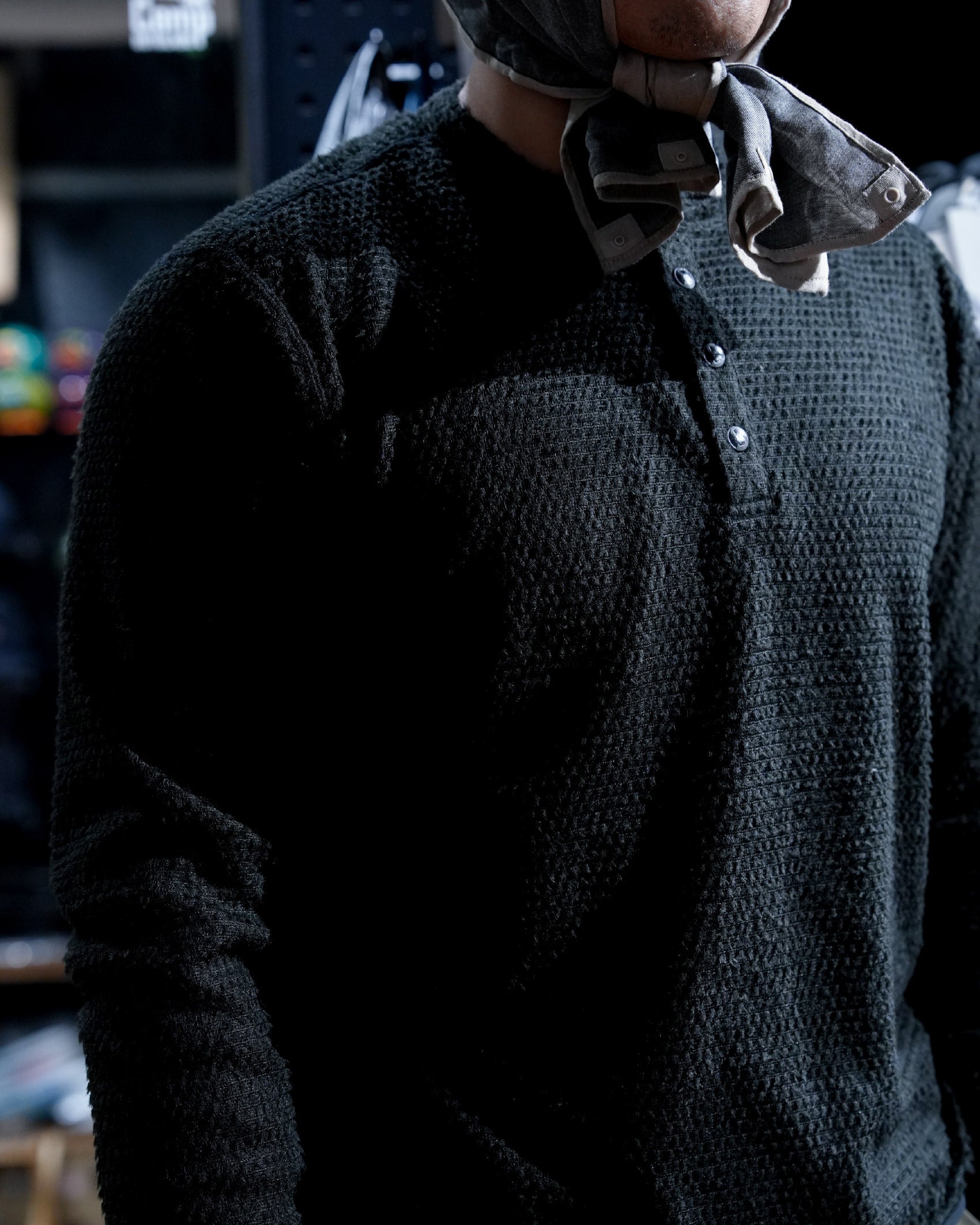 【JP Edition】Gossamer Gear H/B Polartec® Alpha® Direct Pullover / Black - Wild Camping