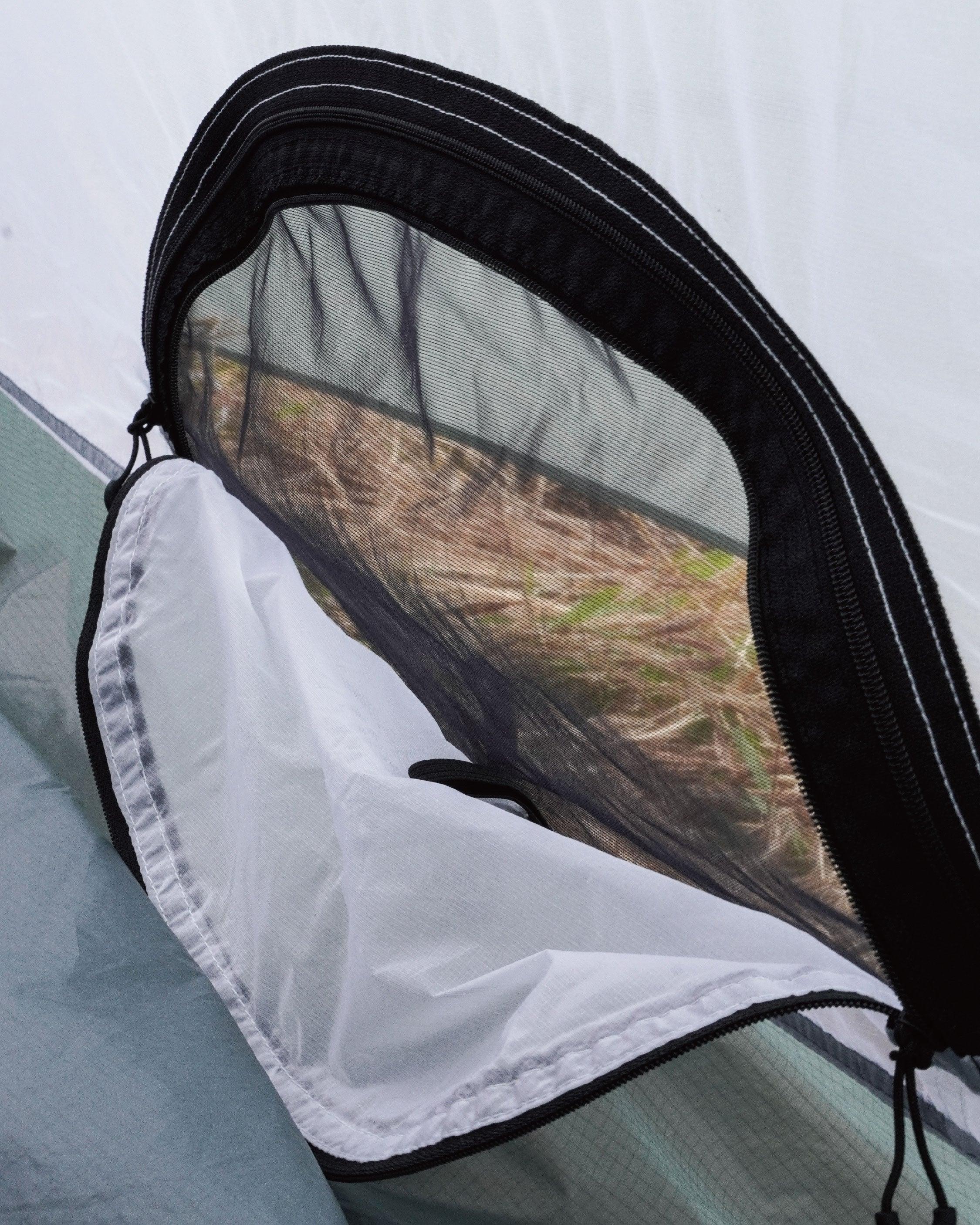 Pre Tents Border With Vestibule / Pewter