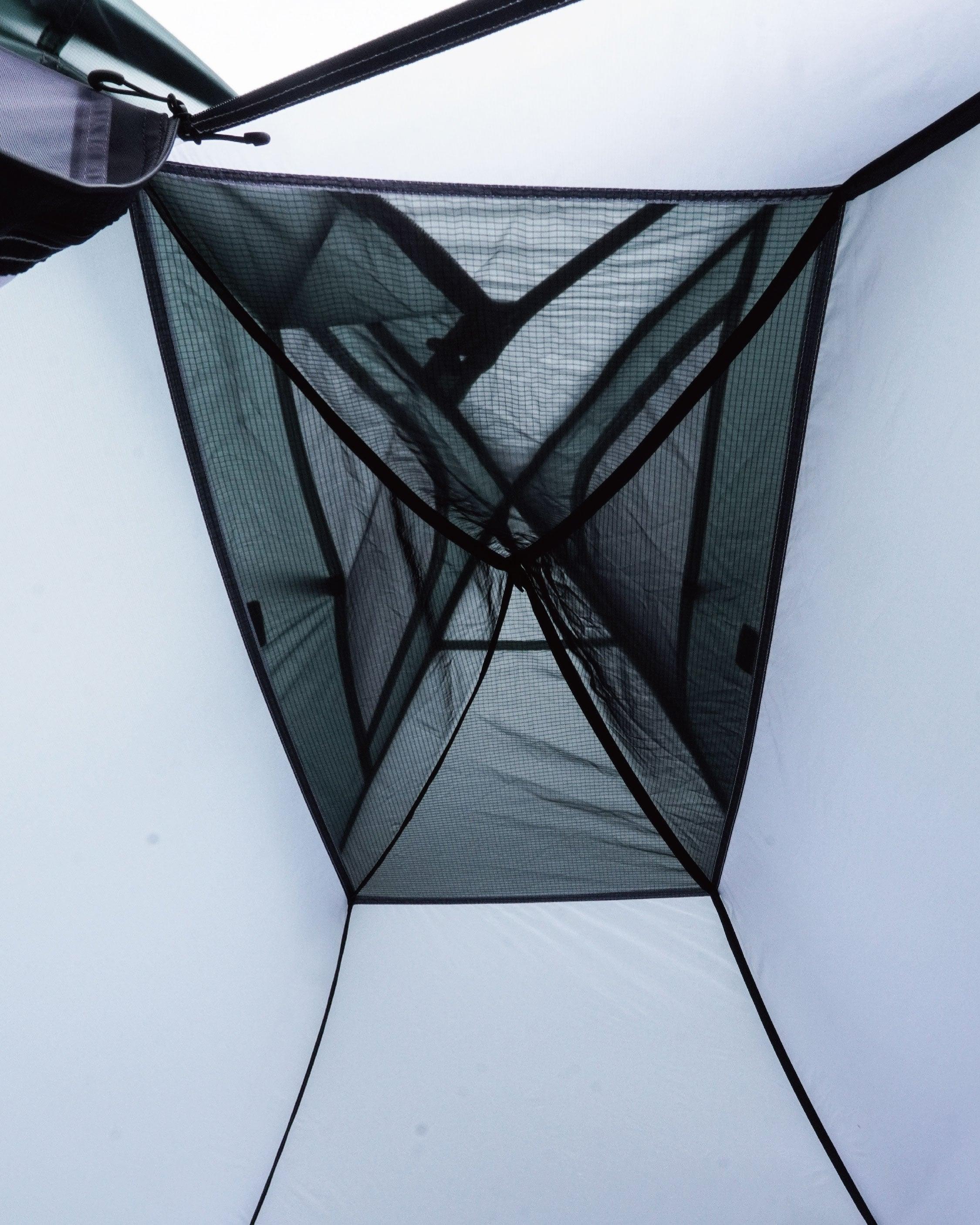 Pre Tents Border With Vestibule / Pewter