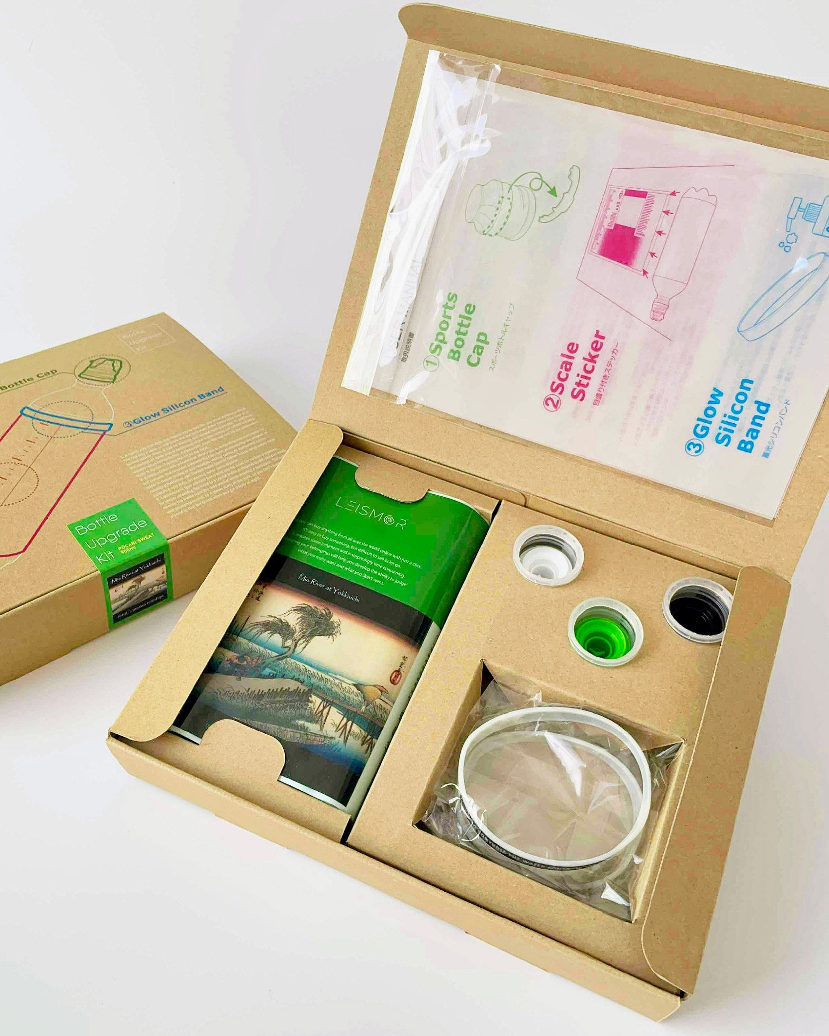 LEISMOR Bottle Upgrade Kit【"for POCARI SWEAT 900ml "Mie River at Yokkaichi"】