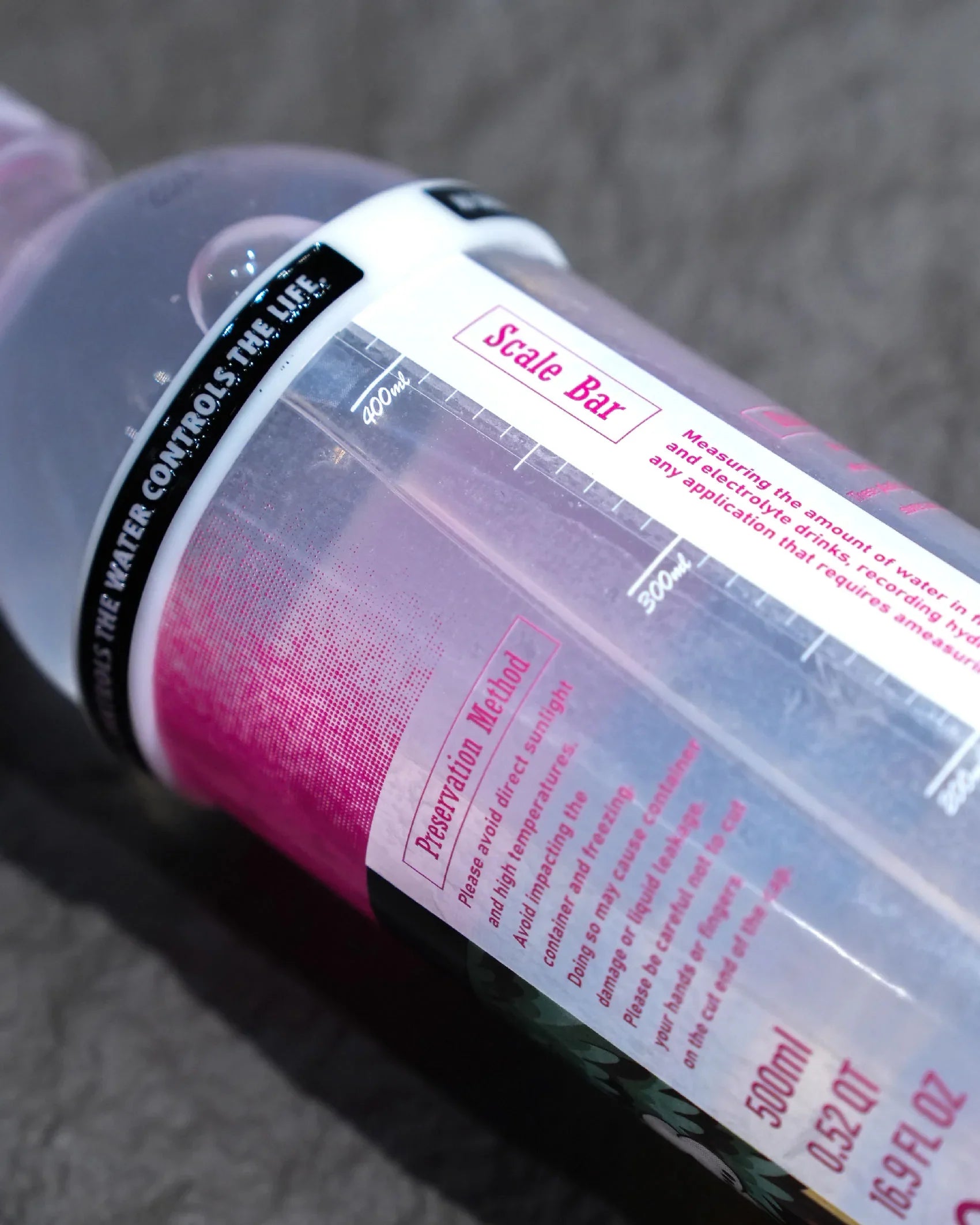 LEISMOR Bottle Upgrade Kit【for MITSUYA CIDER 500ml "Stay Hydrated"】