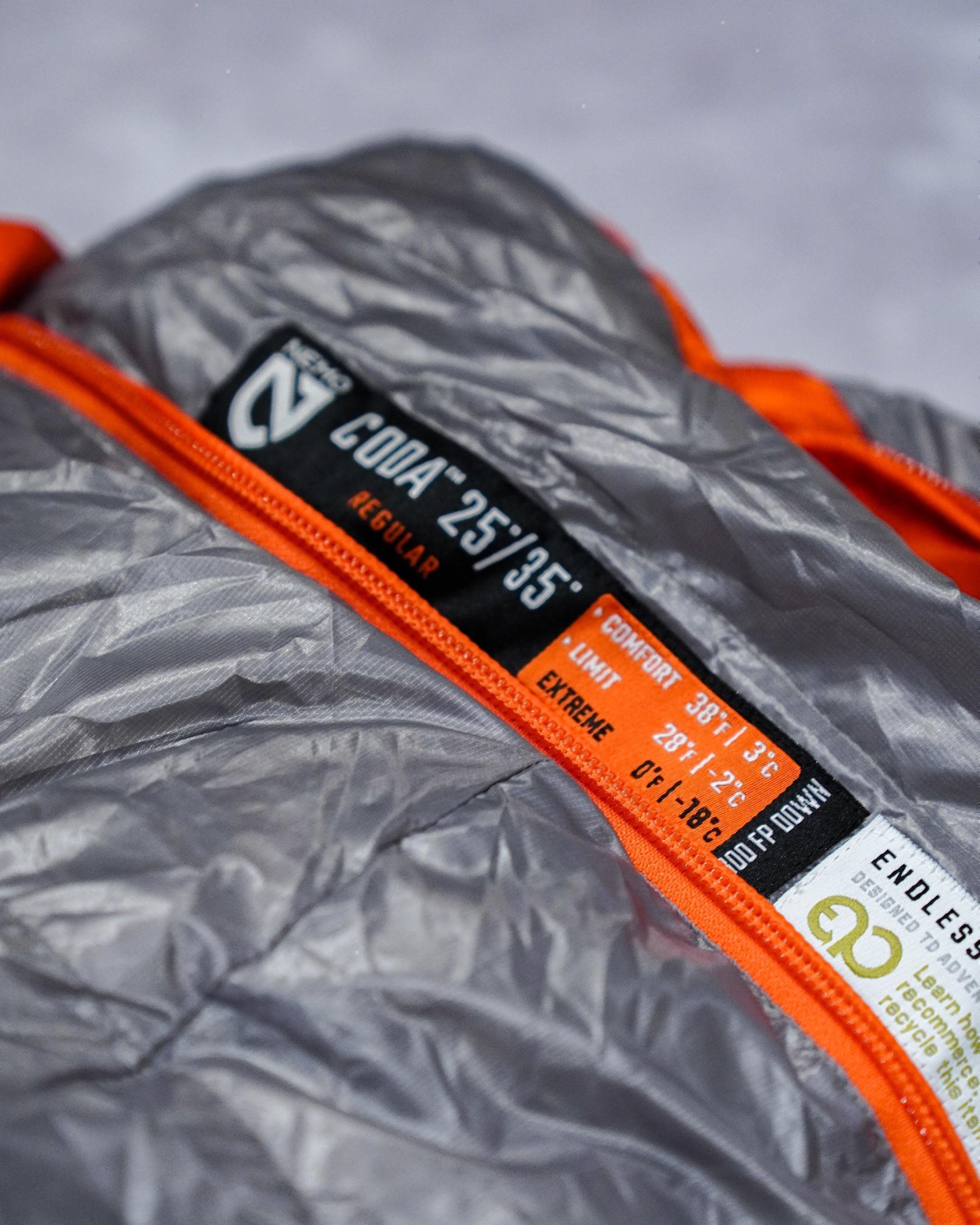 Nemo Coda™ 25/35 Sleeping Bag - Wild Camping