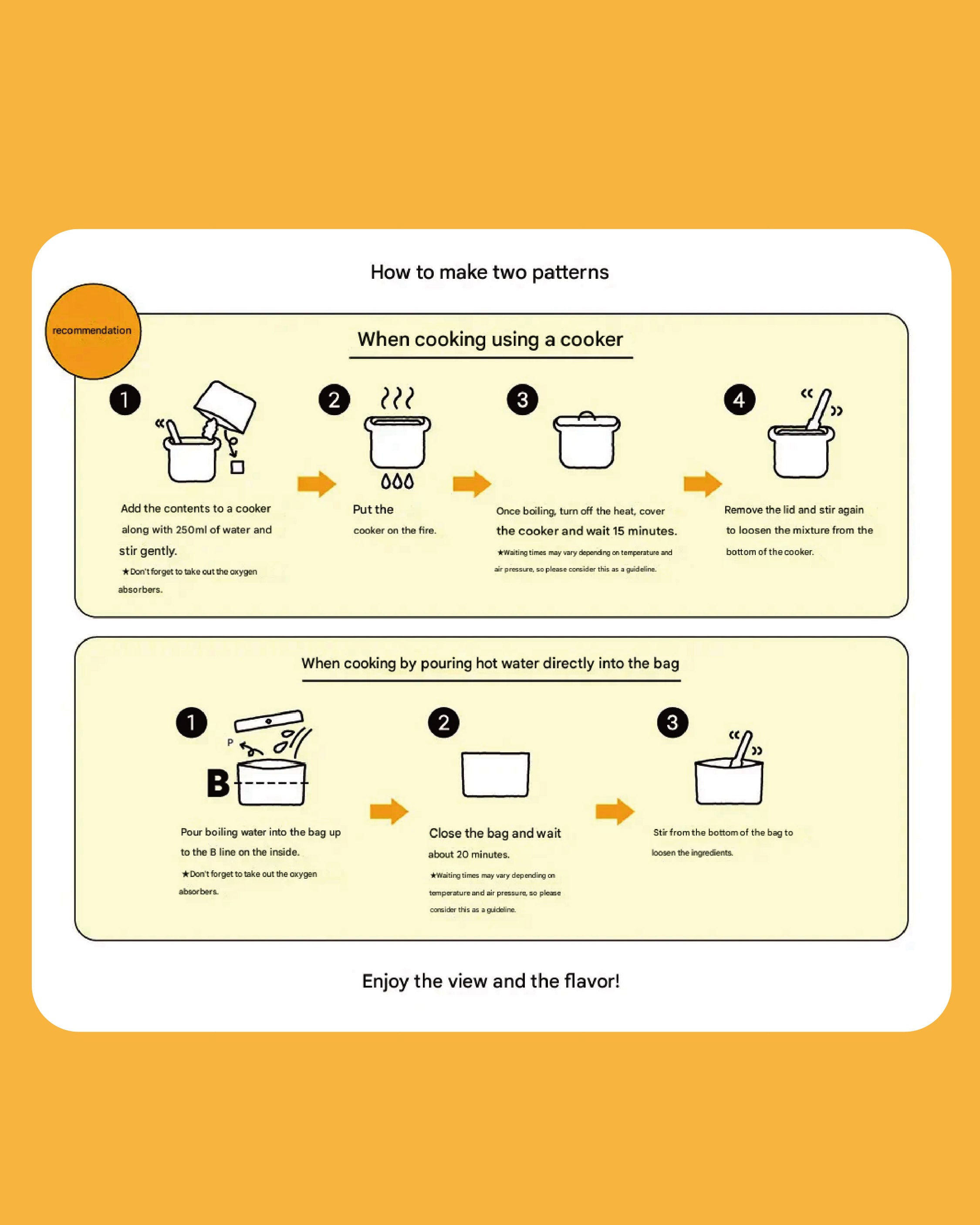 【アルミバッグ】タケノコと柑橘のグリーンカレー