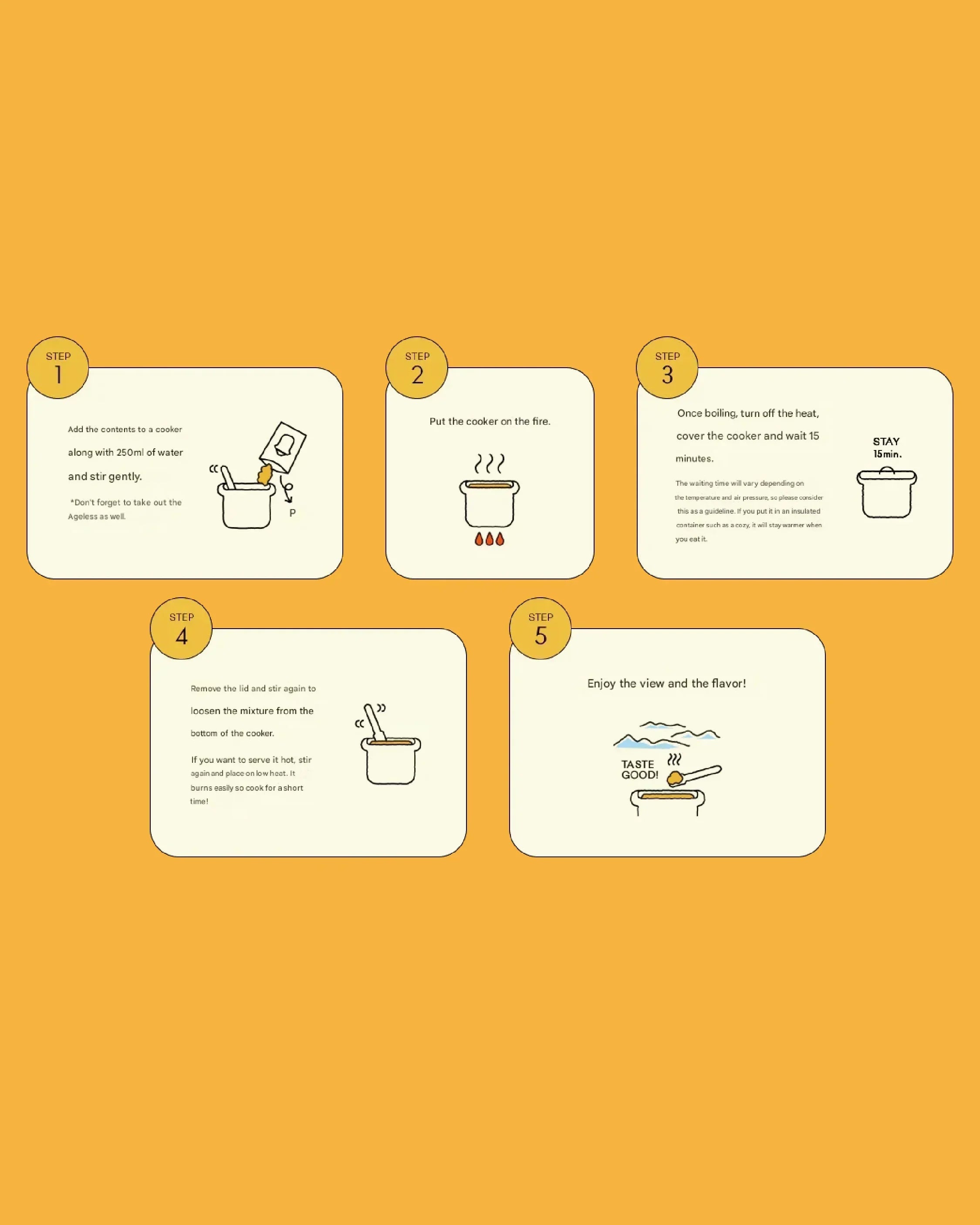 Mountain Gourmet Lab. Cream Penne with Salted Squid