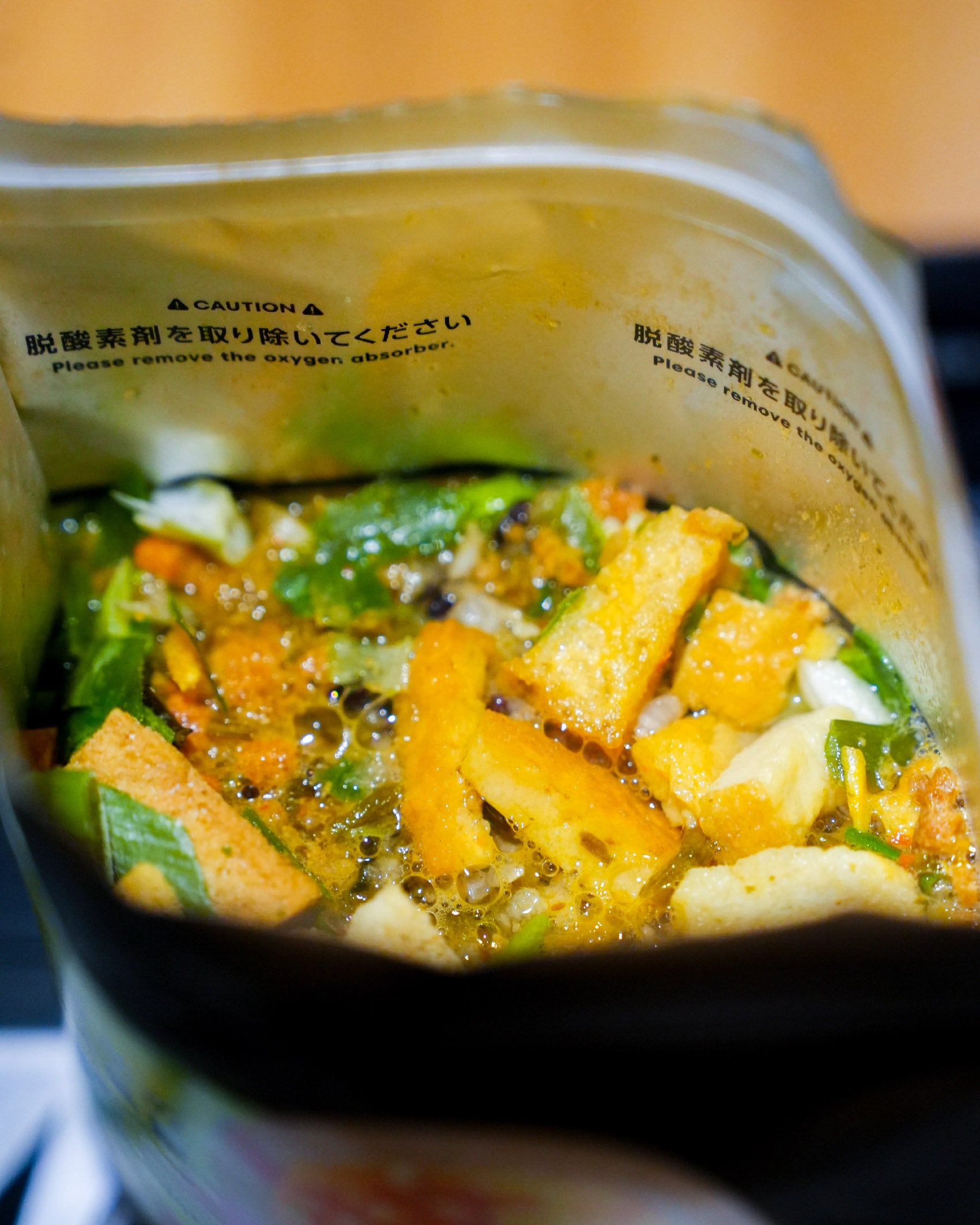 Mountain Gourmet Lab. 香酥蝦仁檸檬麻婆飯配炸豆腐 (鋁袋裝) - Wild Camping