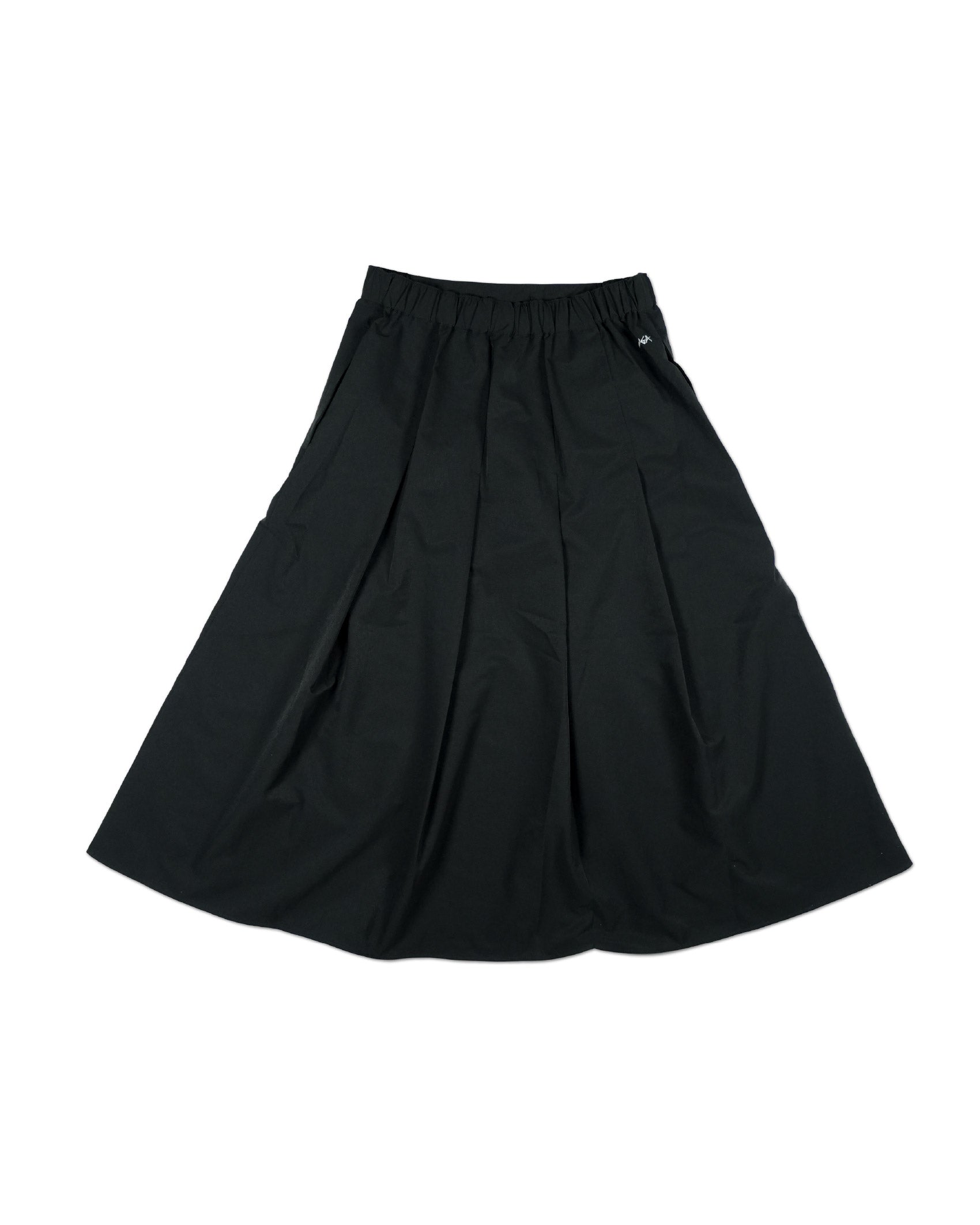 Nanga DotAir® Comfy Pleated Skirt WM / BLK - Wild Camping
