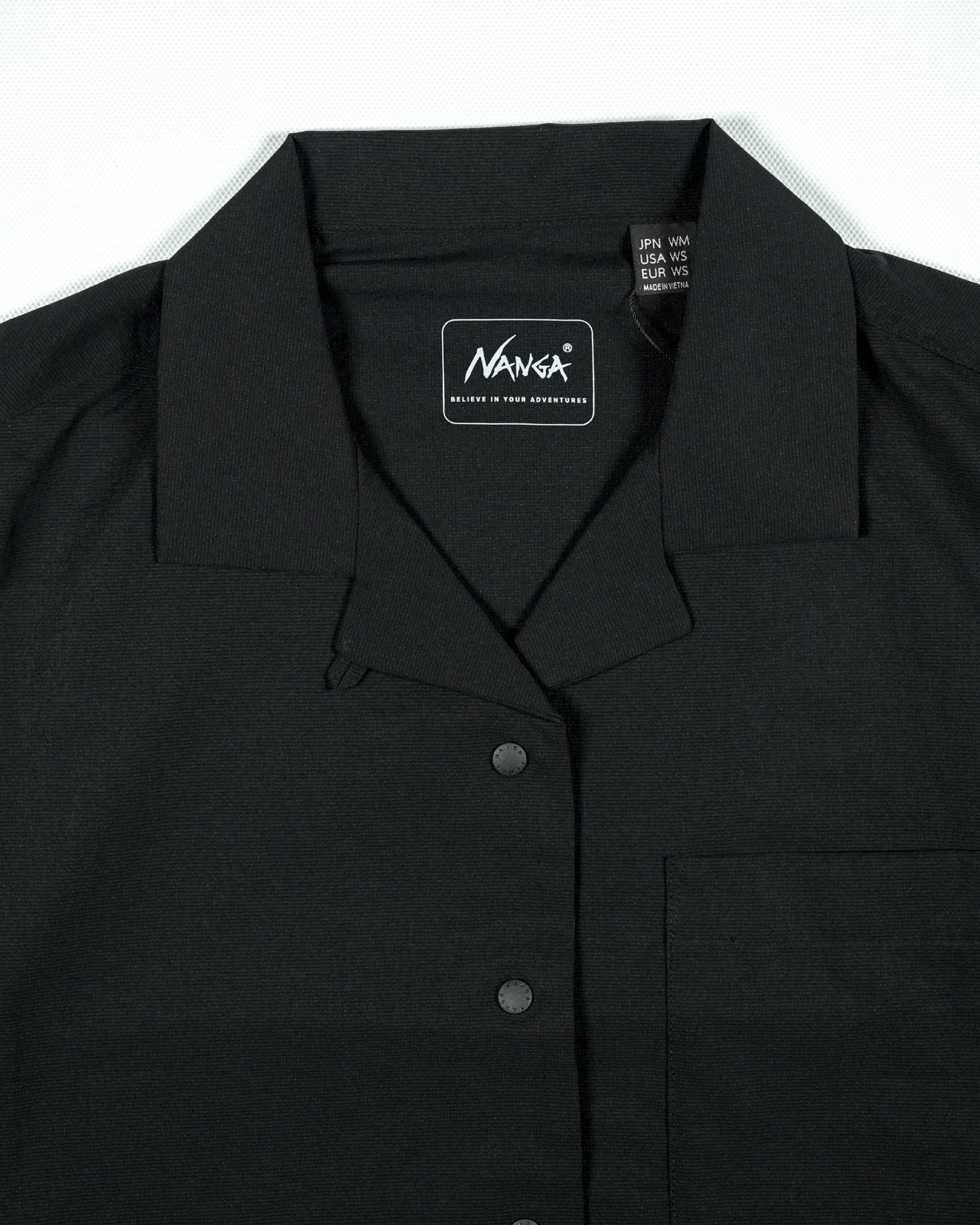 Nanga DotAir® Comfy Shirt WM / BLK - Wild Camping