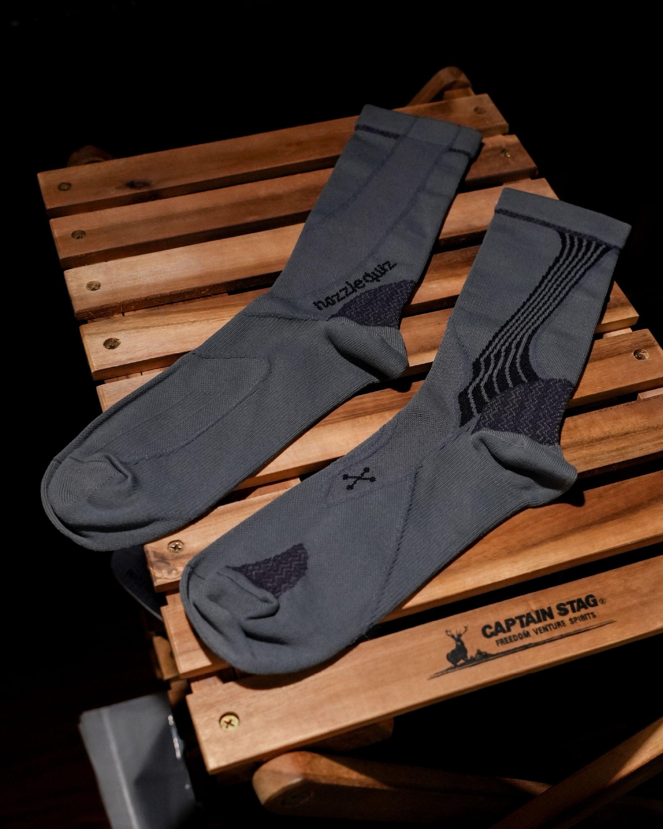 nozzle quiz Cordura® Cay Crew Socks / Cay Grey