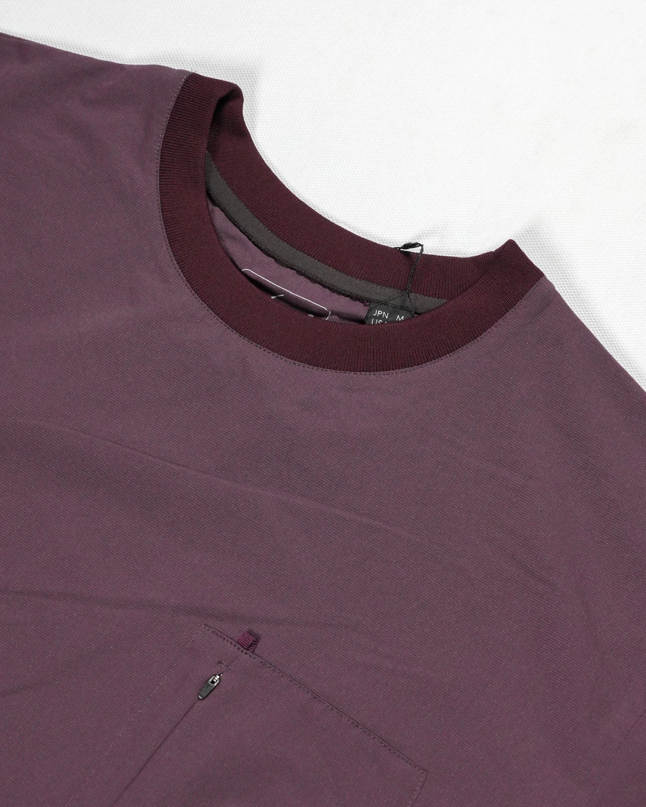 Nanga Dot Air Comfy Tee (Unisex) / PLUM