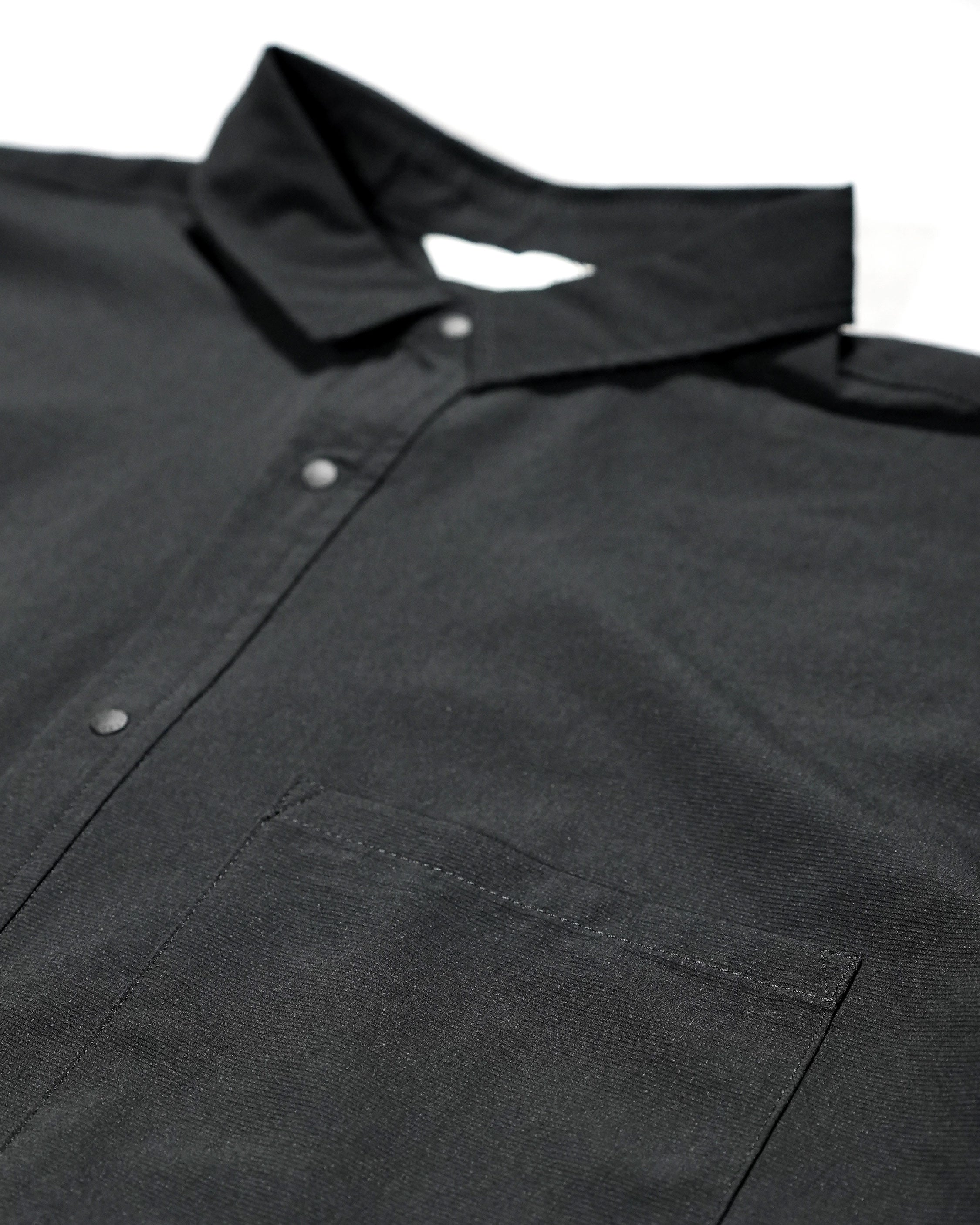 Nanga Dot Air Comfy S/S Shirt / BLK - Wild Camping