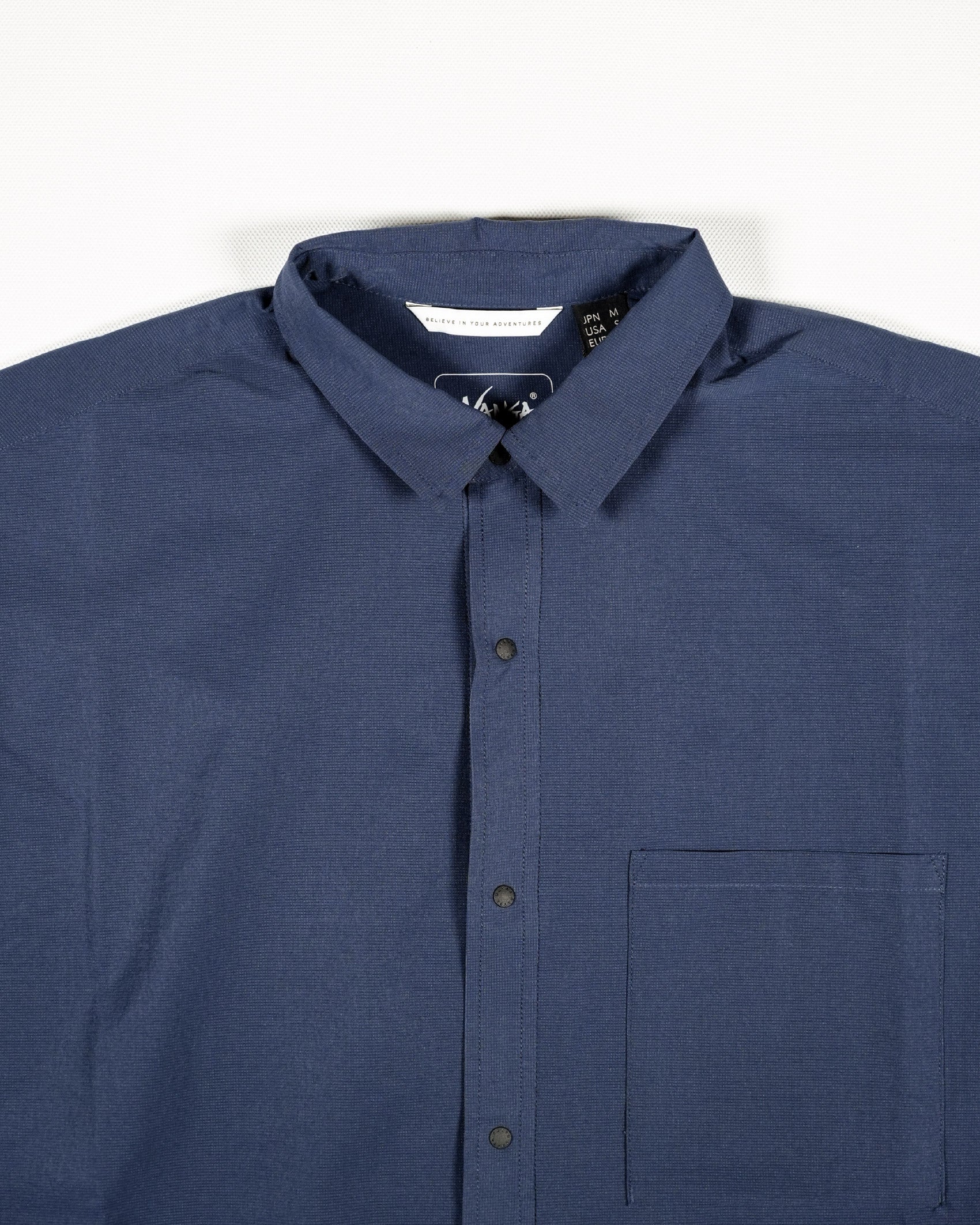 Nanga DotAir® Comfy Shirt / NVY - Wild Camping