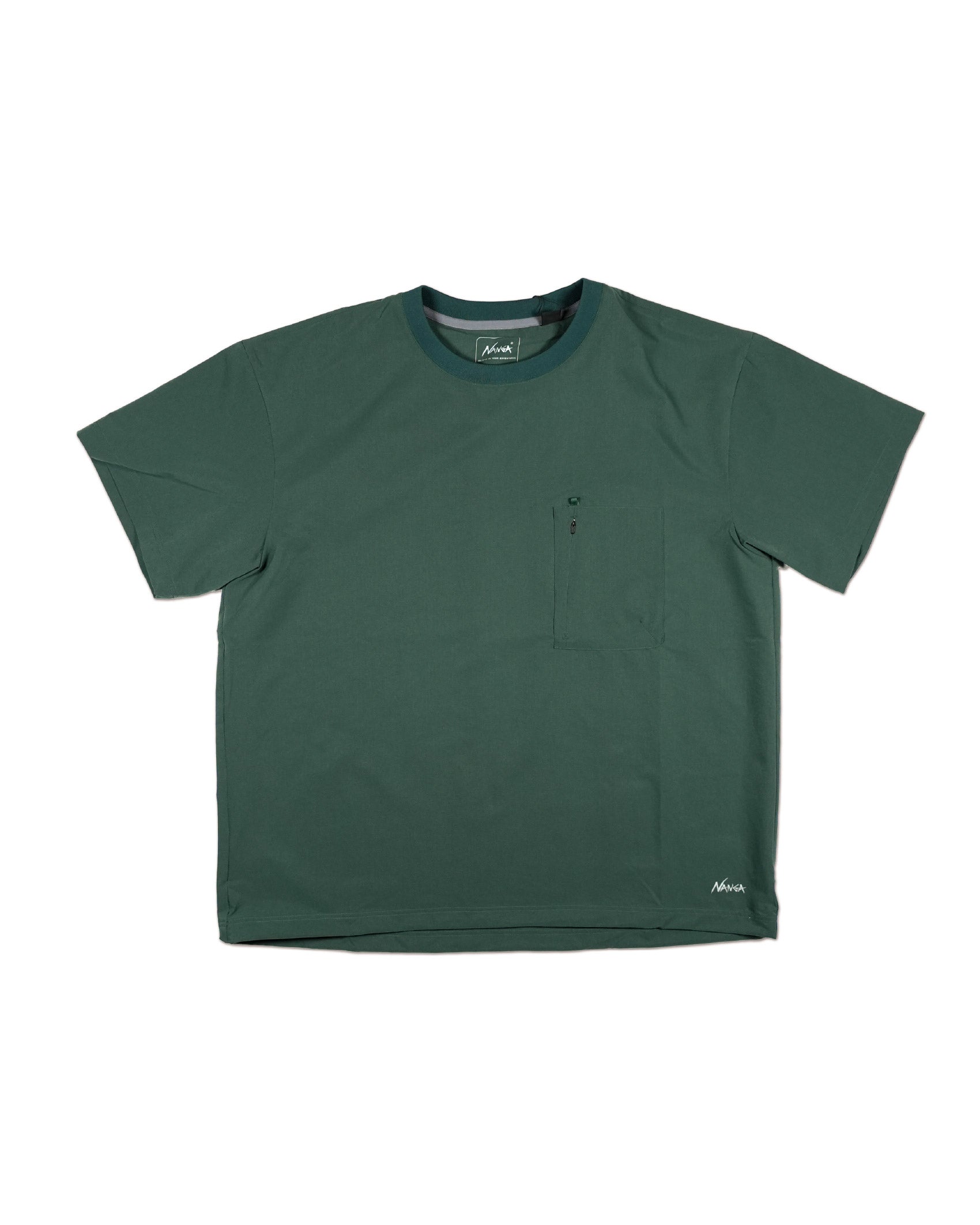 Nanga DotAir® Comfy Tee / GRN - Wild Camping