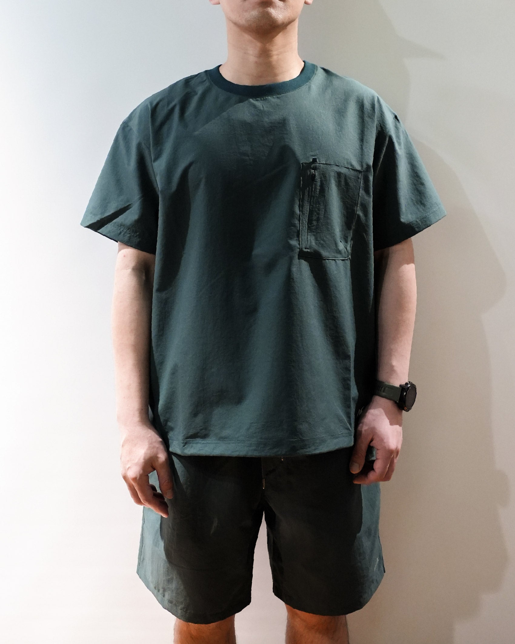 Nanga DotAir® Comfy Tee / GRN - Wild Camping