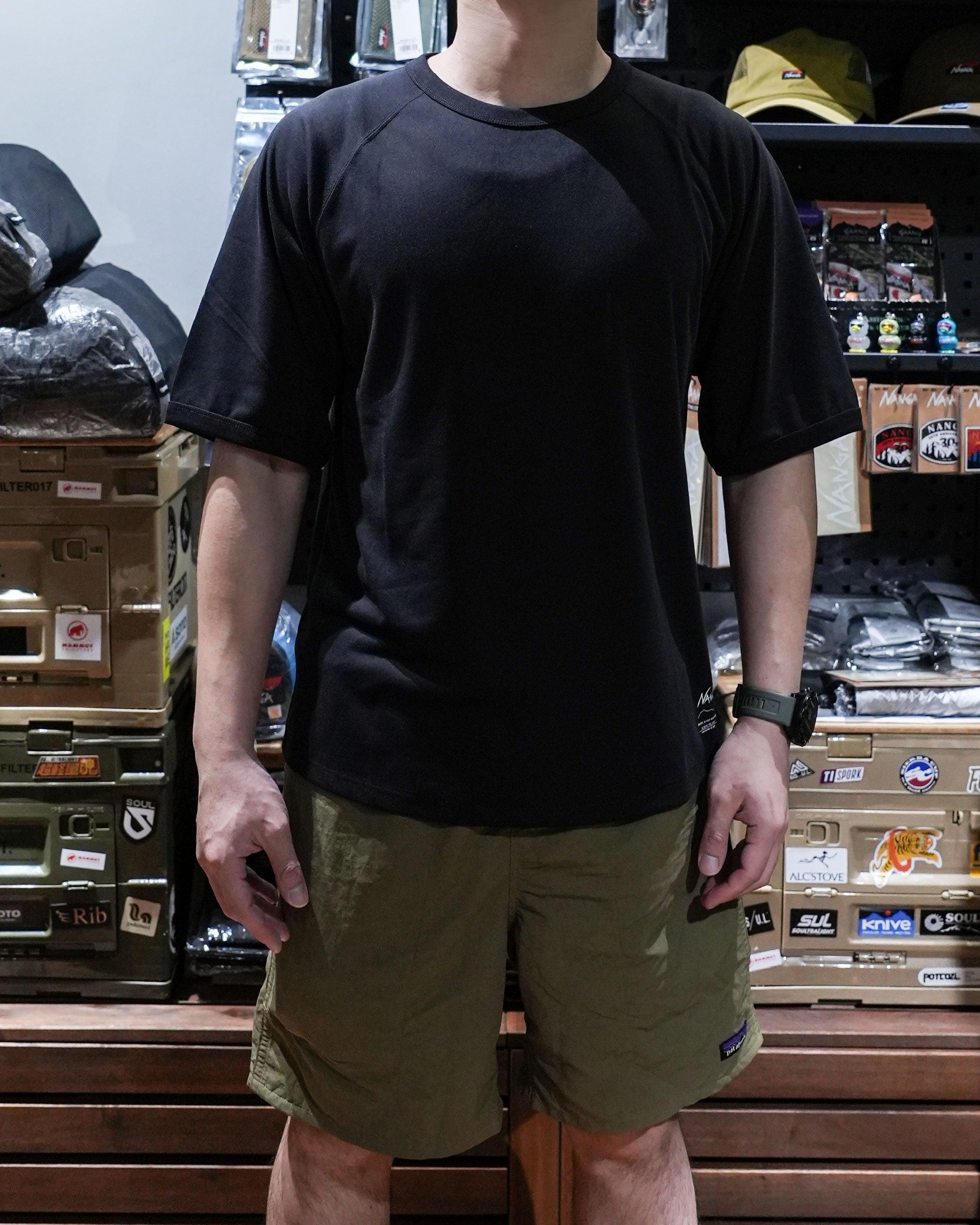 Nanga Dry Mix Raglan Sleeve Tee