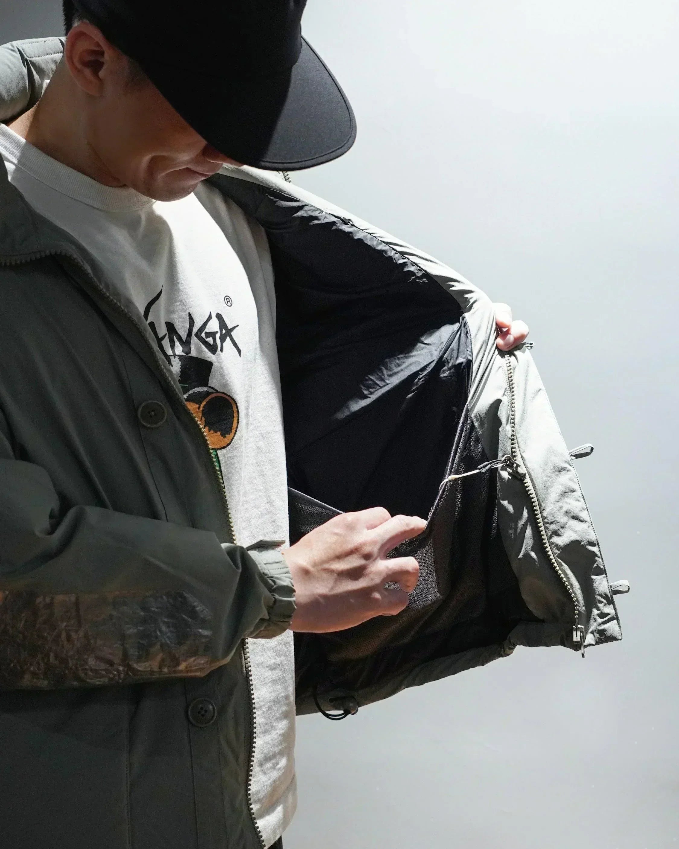 JUGEM Extreme Down Parka II / Sage - Wild Camping