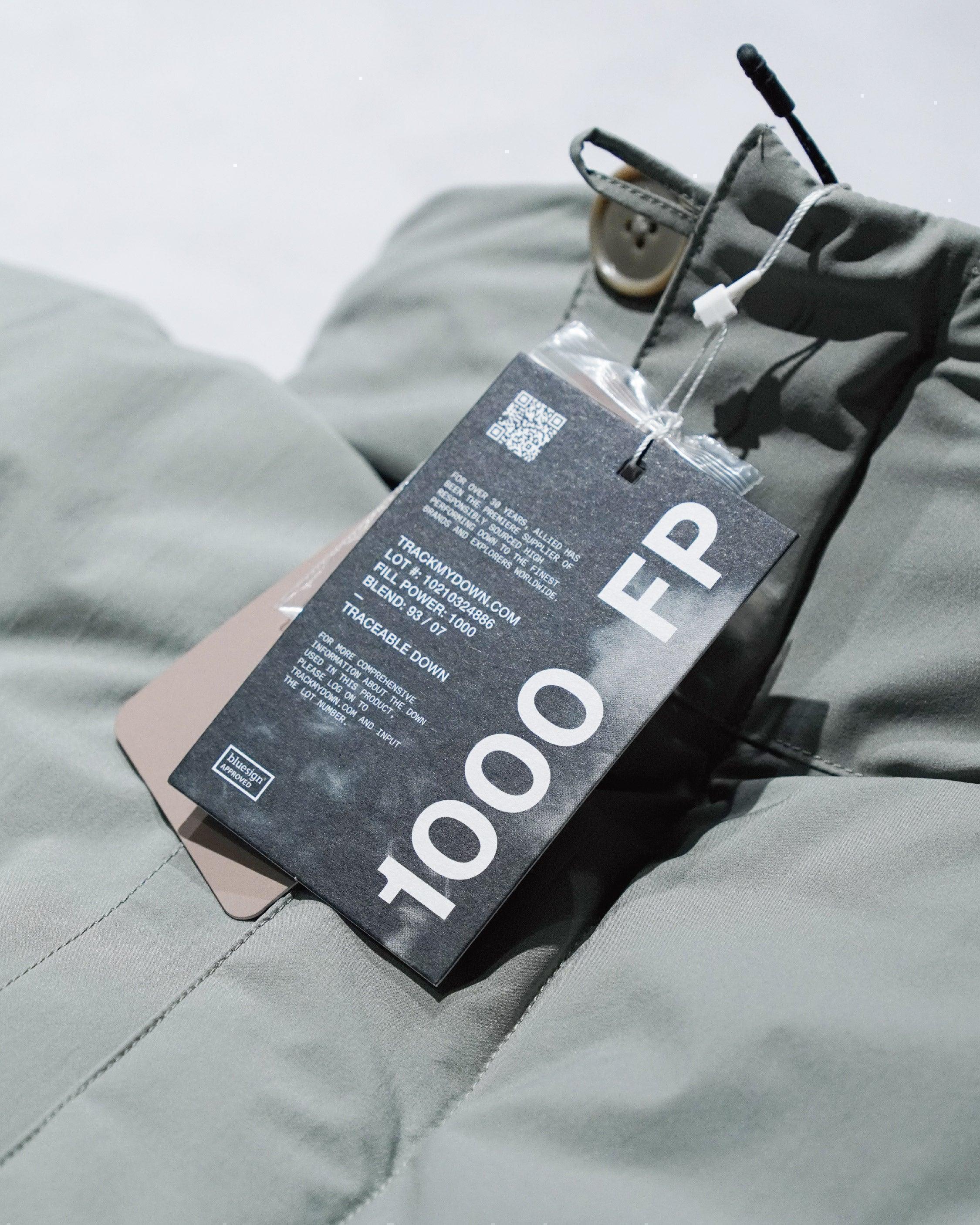 JUGEM Extreme Down Parka II / Sage - Wild Camping