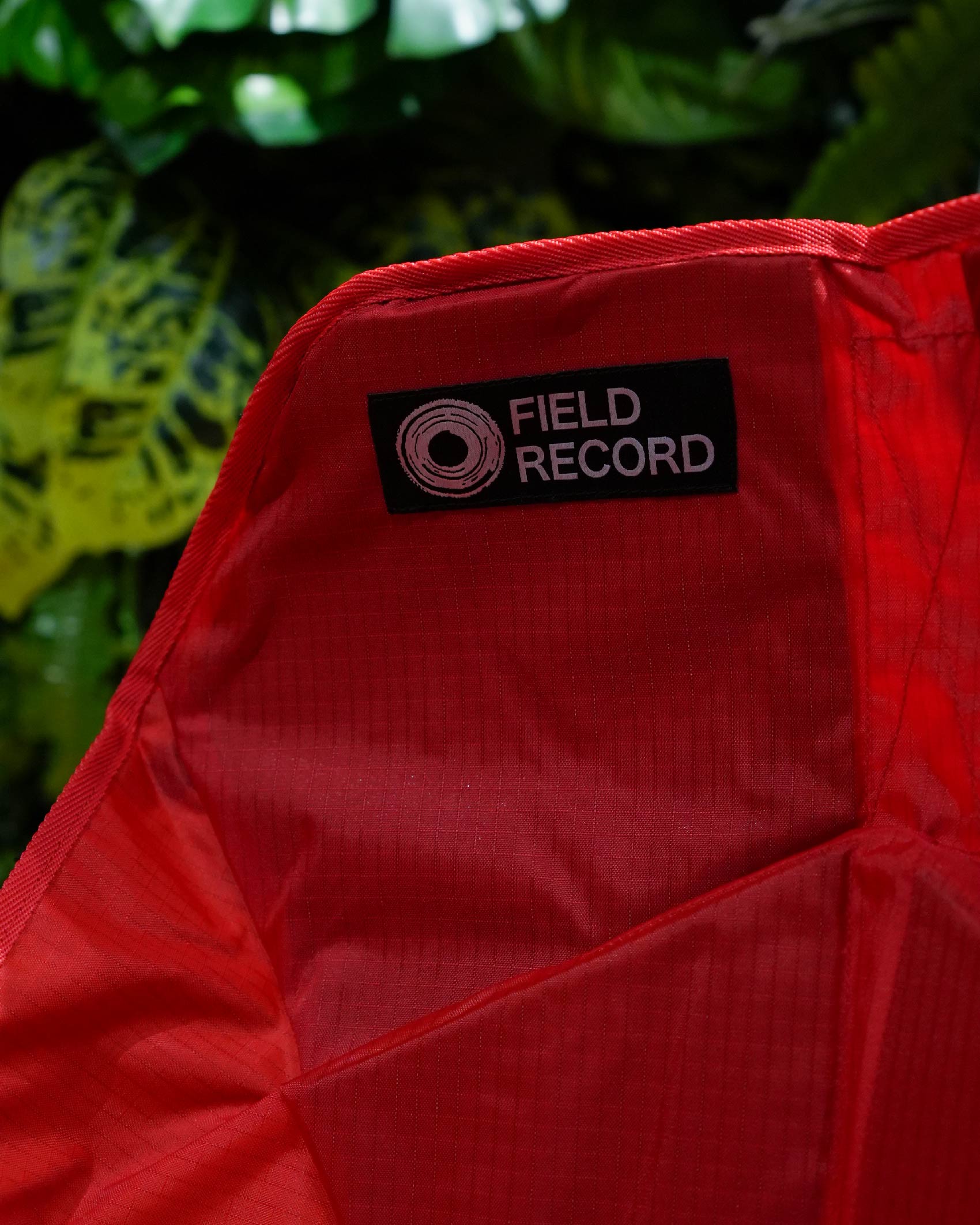 Field Record FR-Chair Carbon Field / Red - Wild Camping