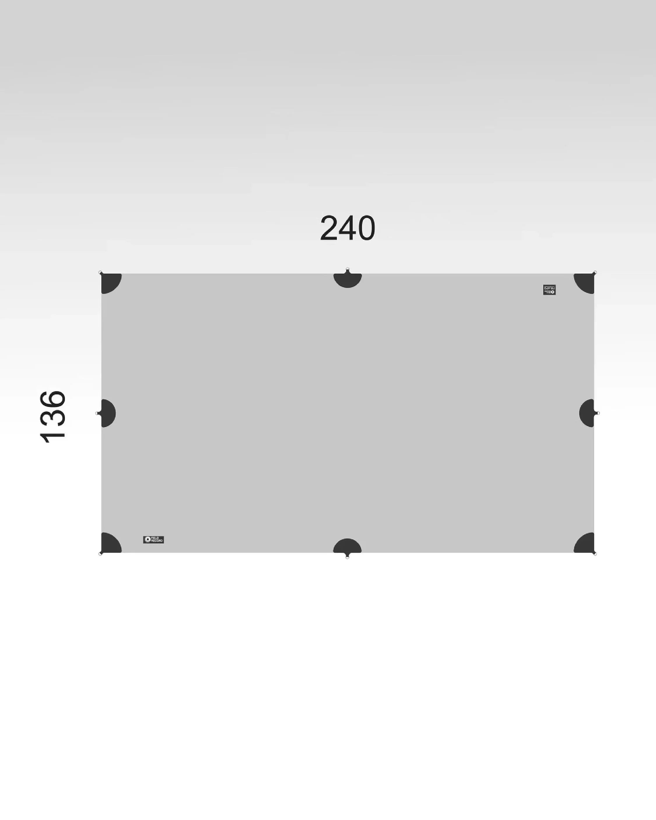 Field Record Tarp System with Dyneema® 1-UV