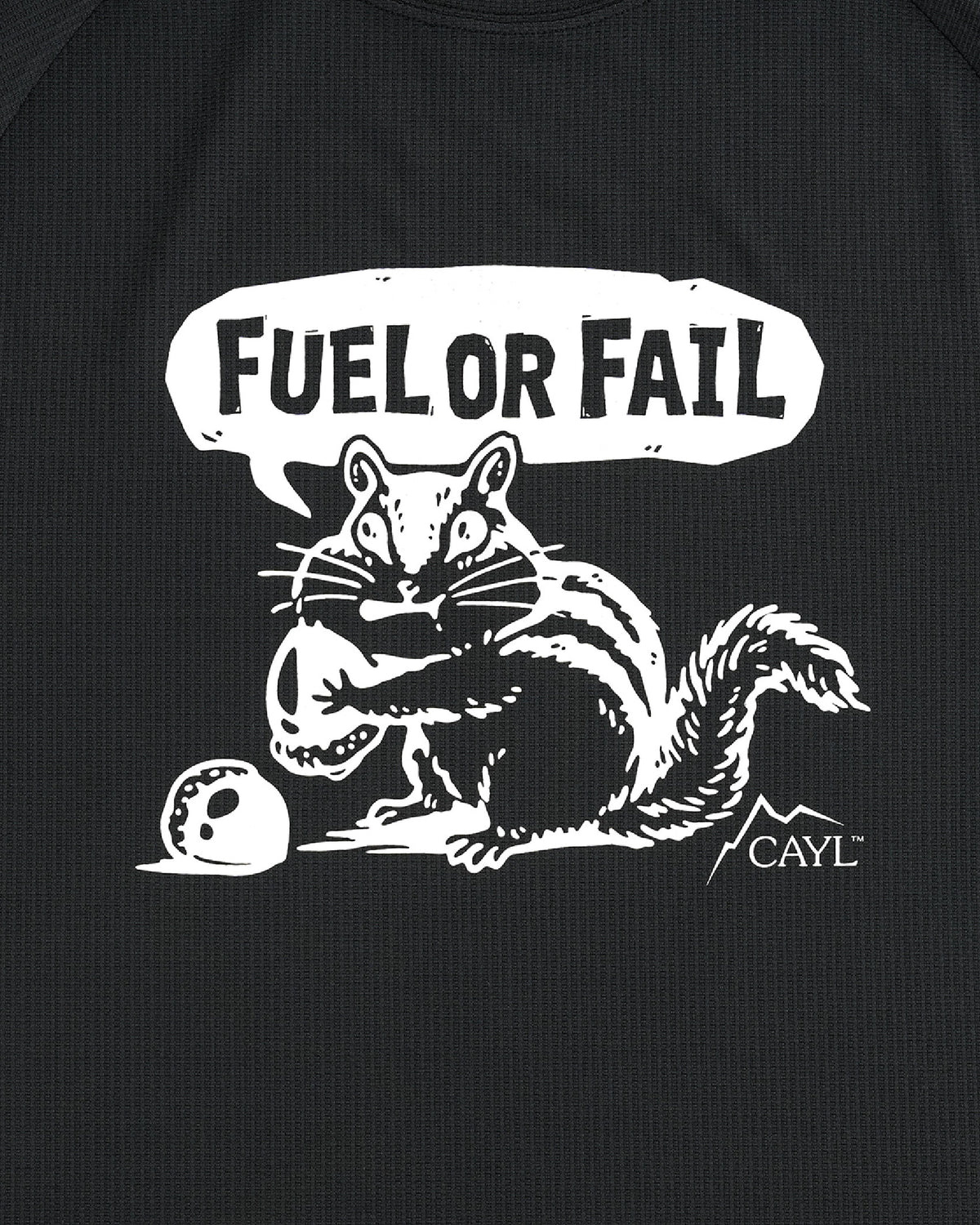 CAYL Fuel Or Fail Short Sleeve / Black - Wild Camping