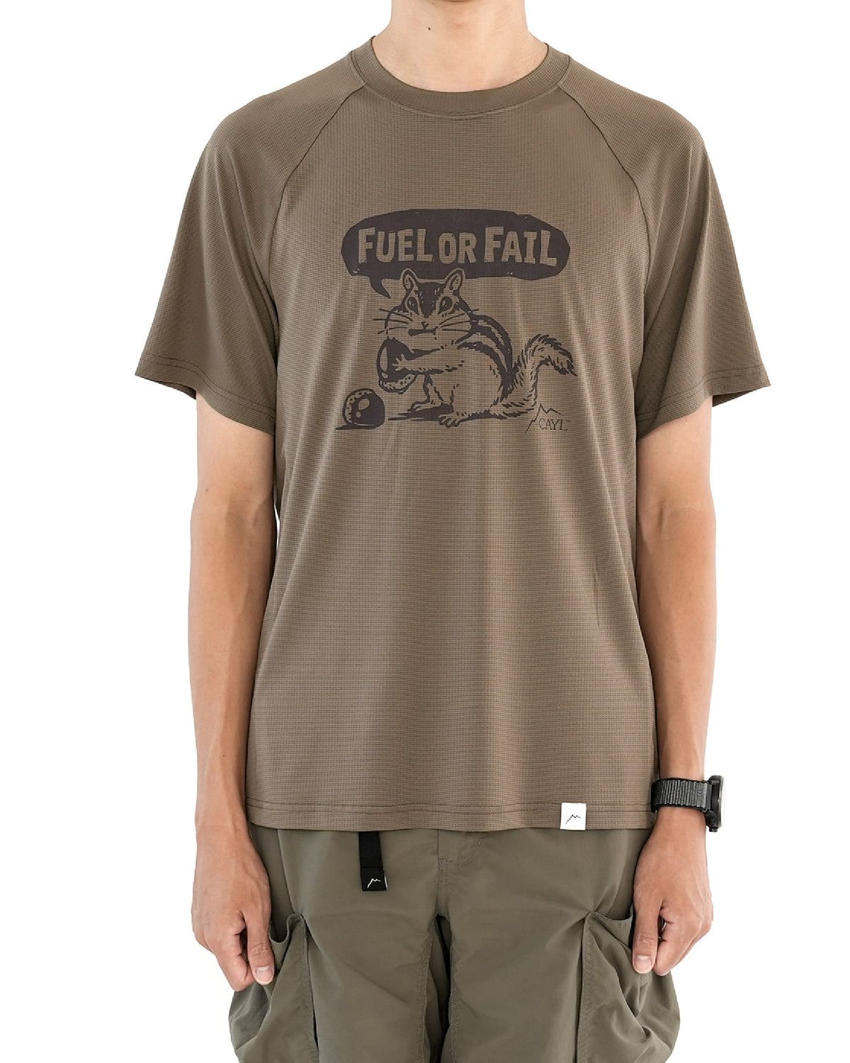 CAYL Fuel Or Fail Short Sleeve / Red Bean - Wild Camping