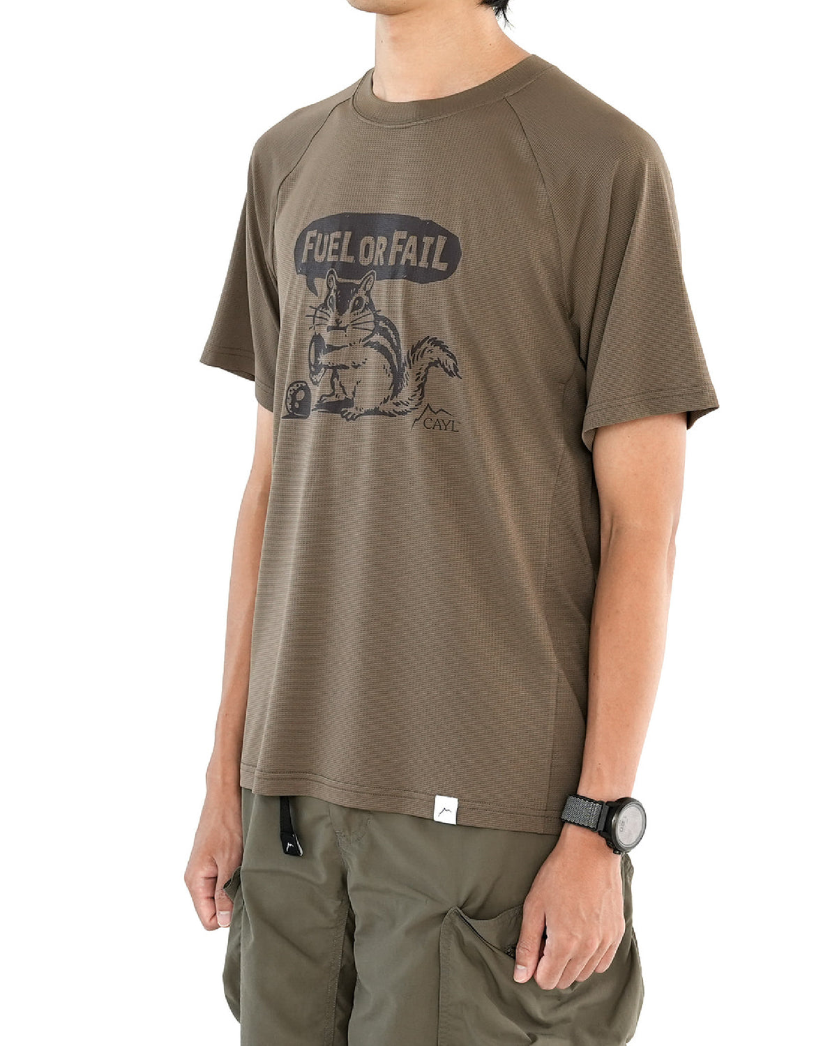 CAYL Fuel Or Fail Short Sleeve / Red Bean - Wild Camping