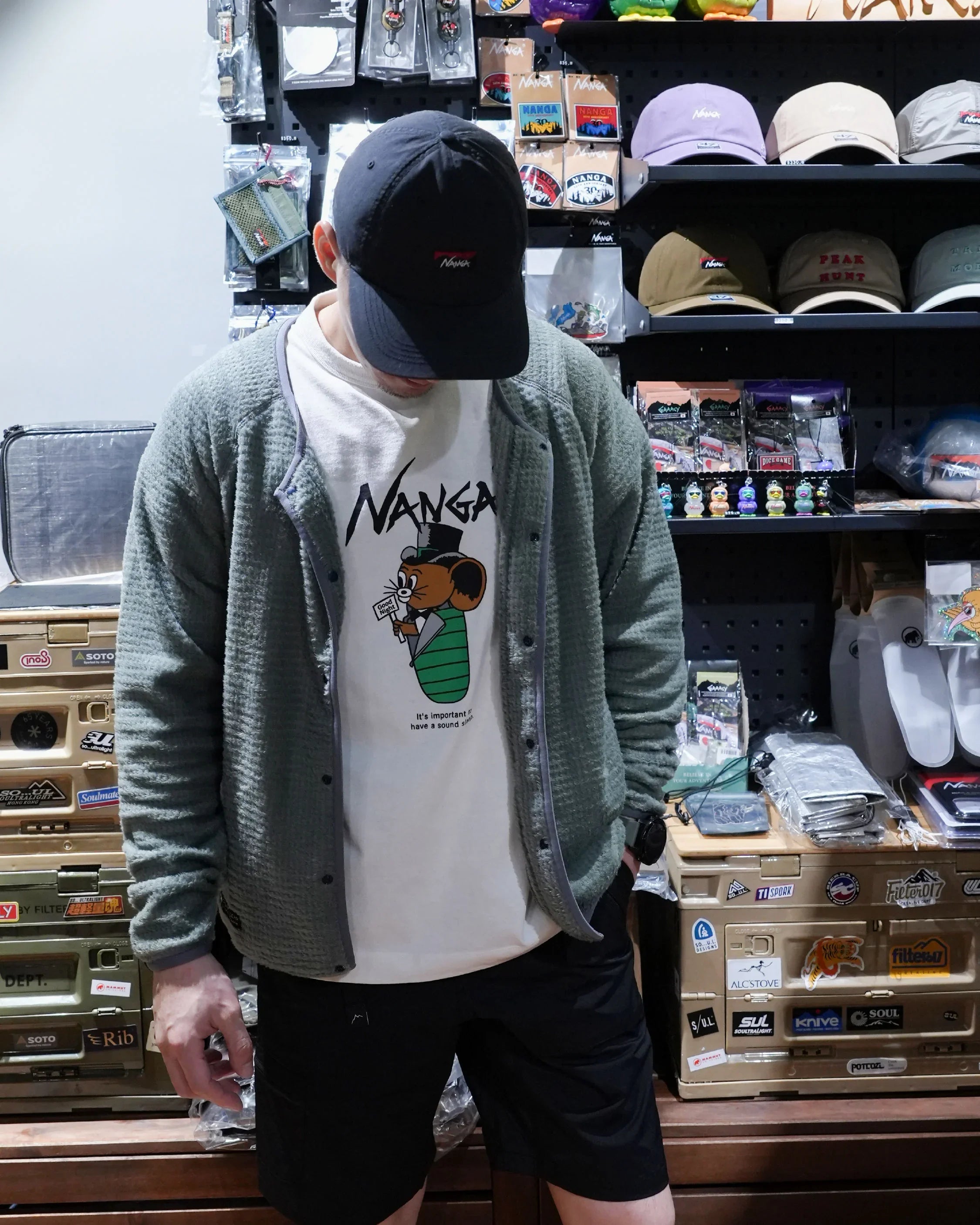 【JP Edition】Gossamer Gear F/B Polartec Alpha Direct / Grey