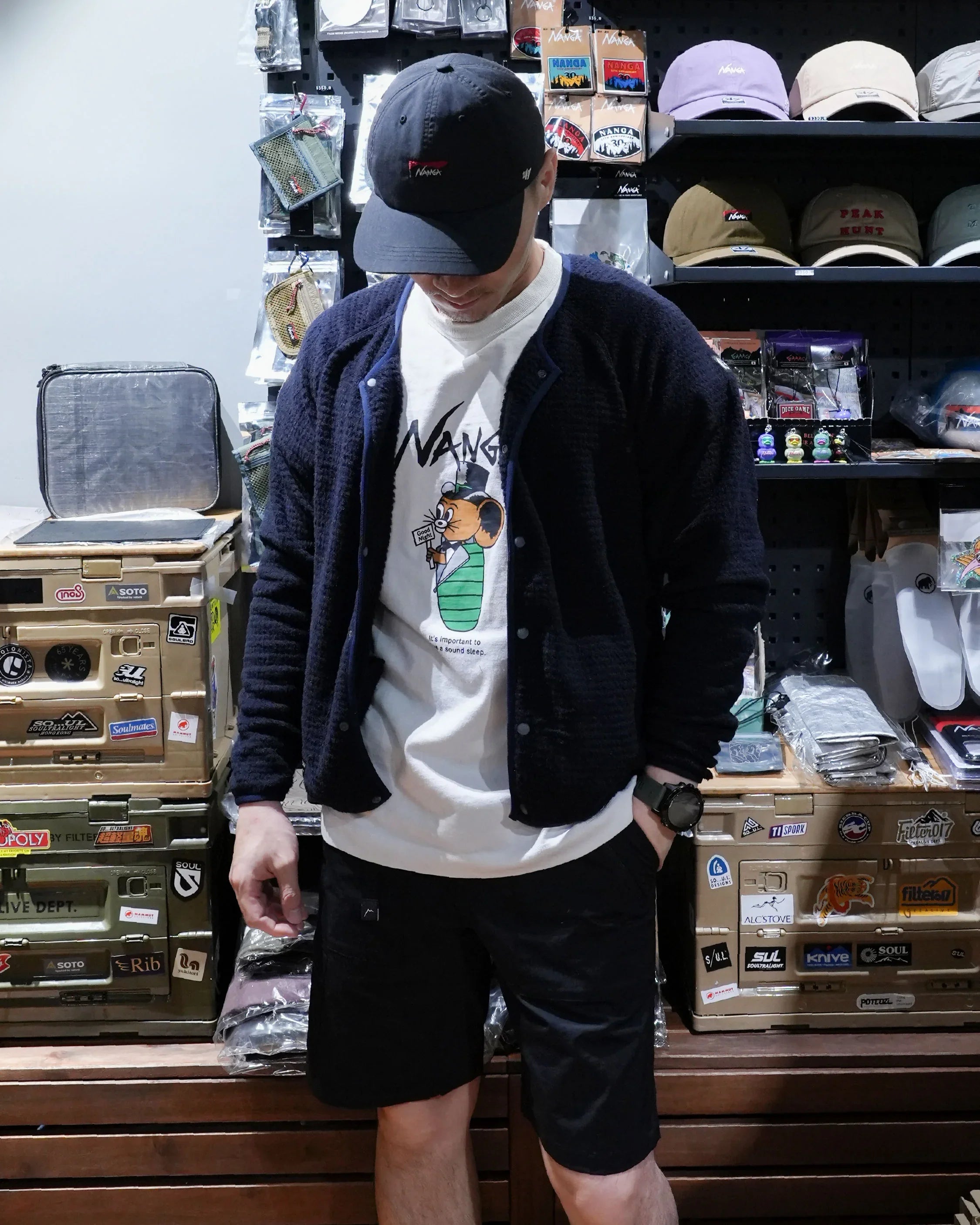 【JP Edition】Gossamer Gear F/B Polartec Alpha Direct / Navy