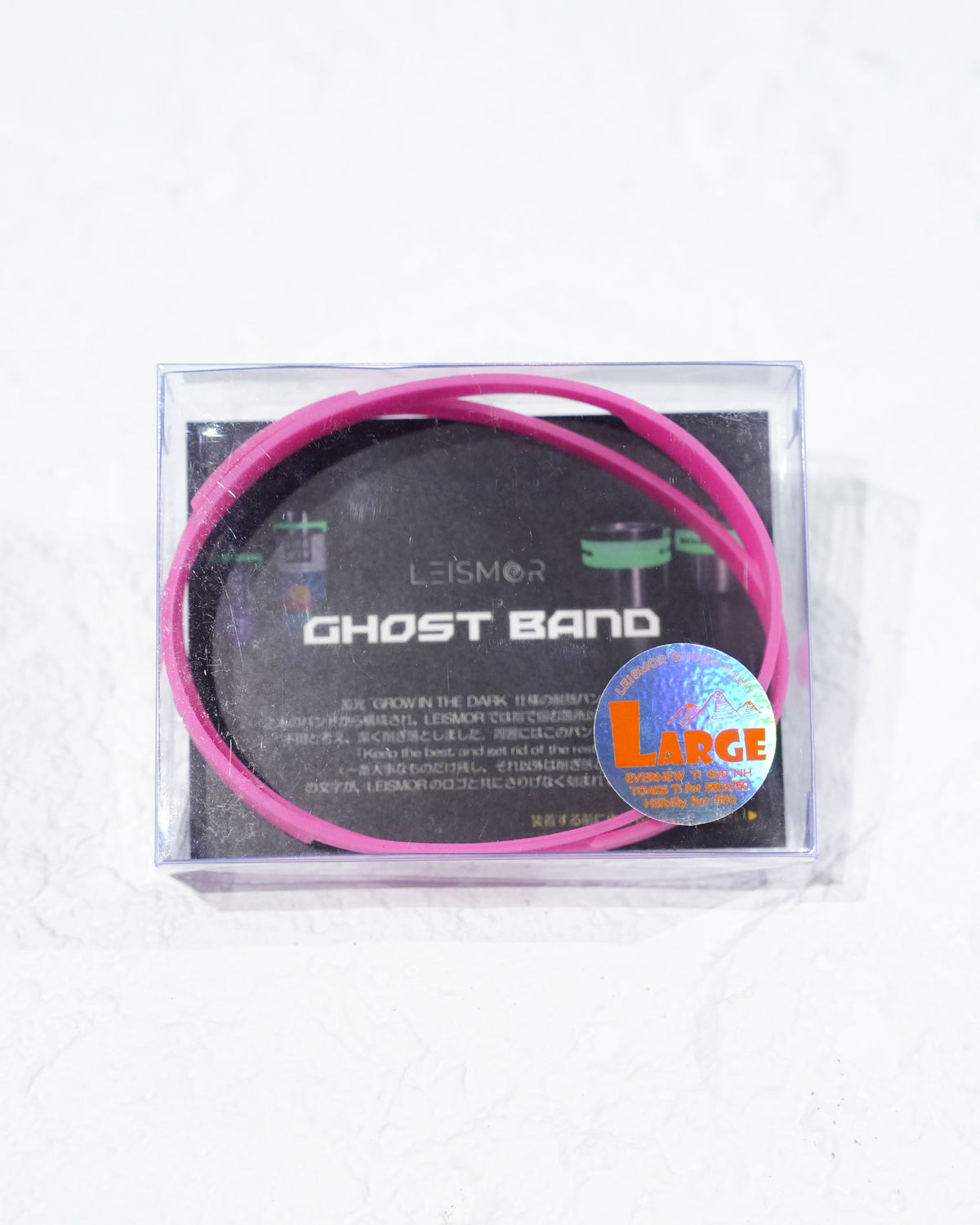 LEISMOR Ghost Band "Wild Berry" / L-Size