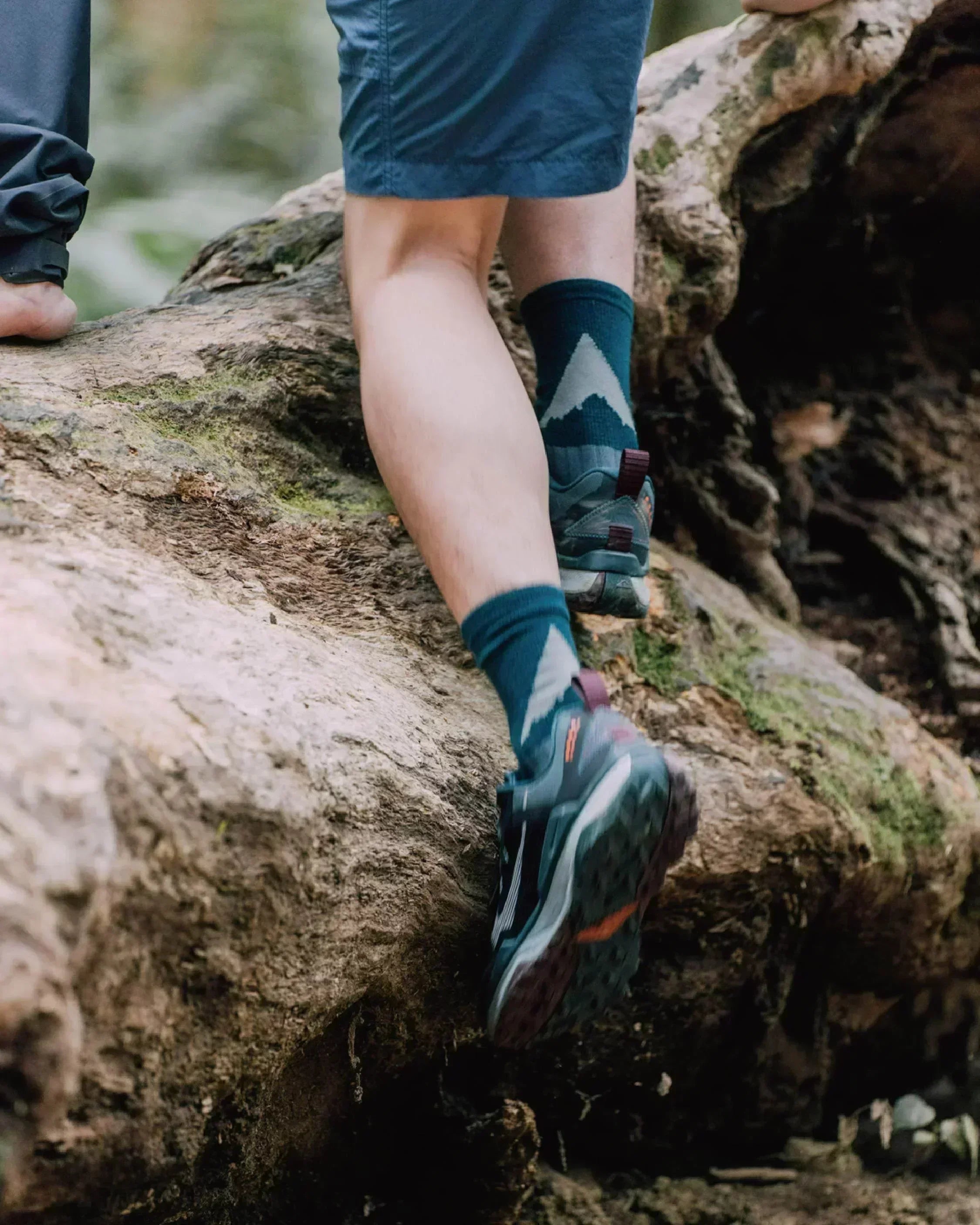 HANCHOR x nozzle quiz Feather Merino Wool Socks - Wild Camping