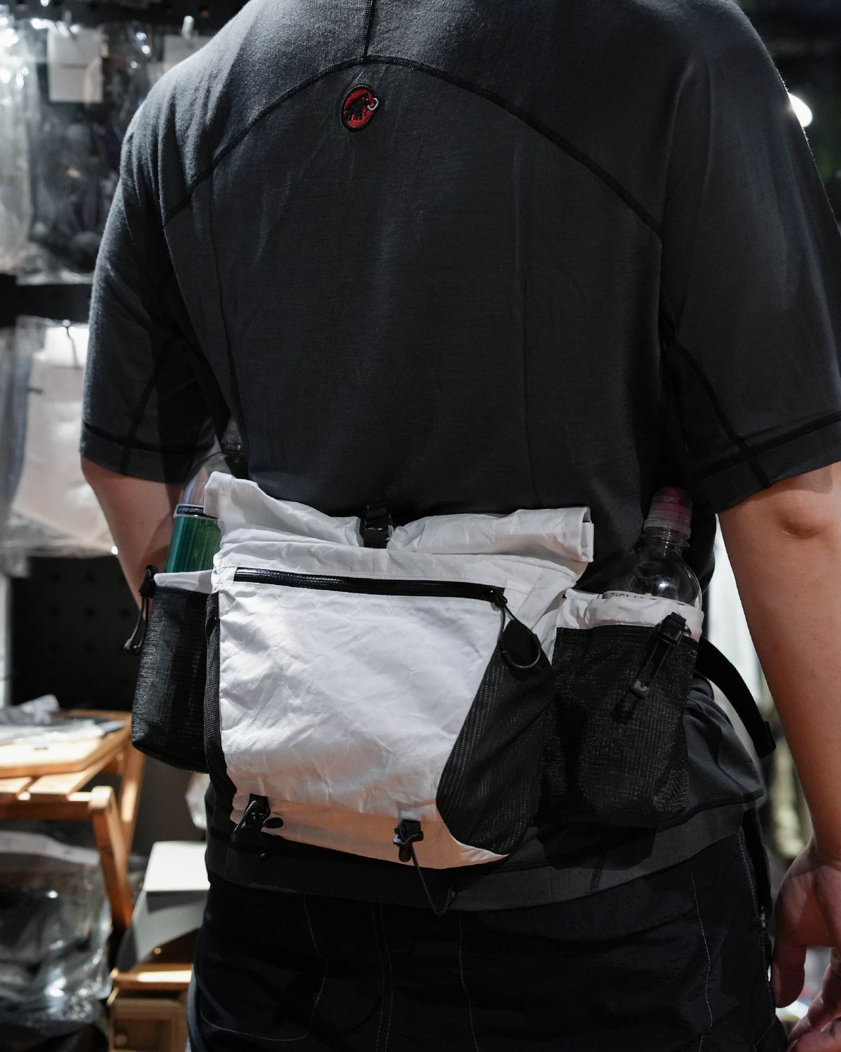 No Brand Gear Technoforce™ Steel Hip Pack / White - Wild Camping