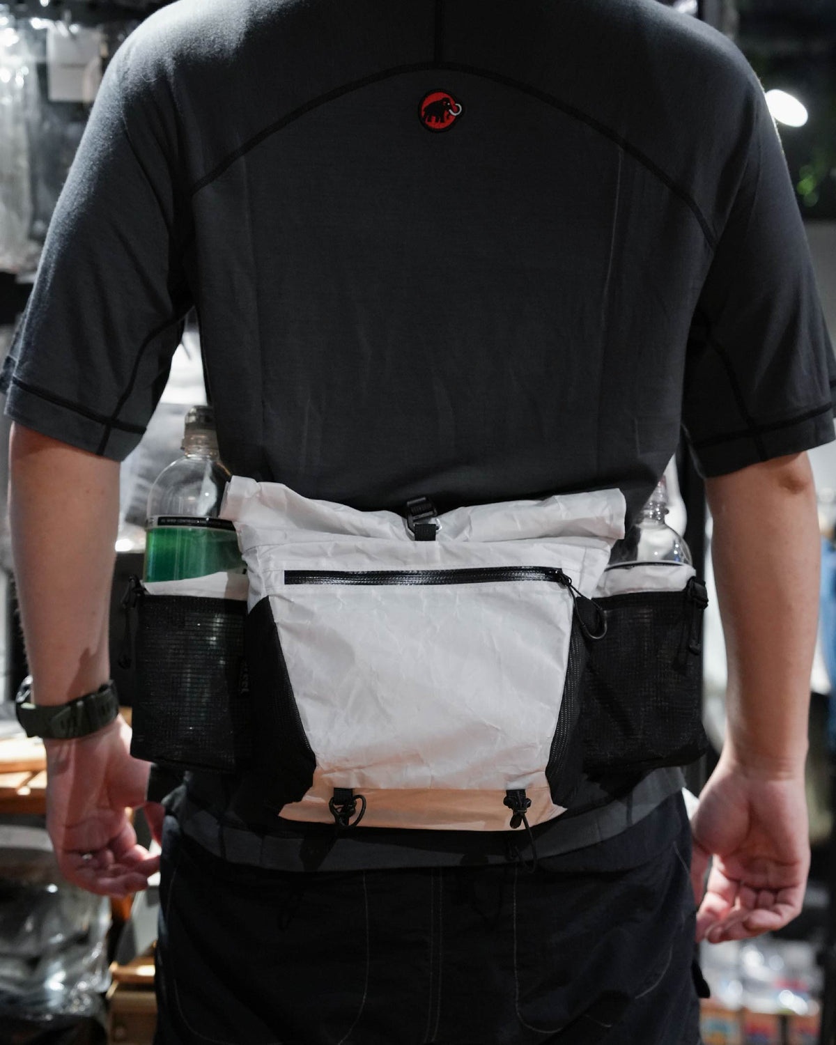 No Brand Gear Technoforce™ Steel Hip Pack / White - Wild Camping