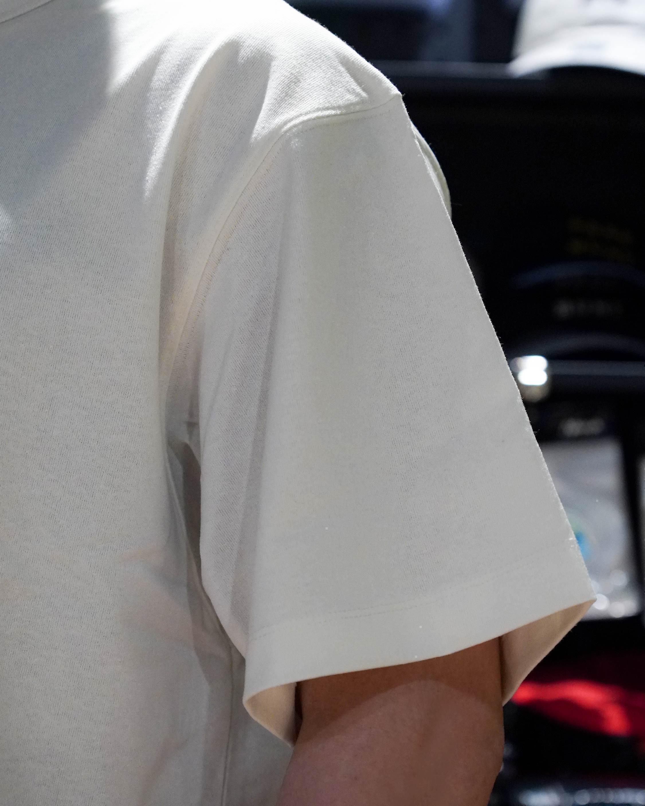 Nanga × Jerry Ukai ECO HYBRID Box Logo Tee - Wild Camping