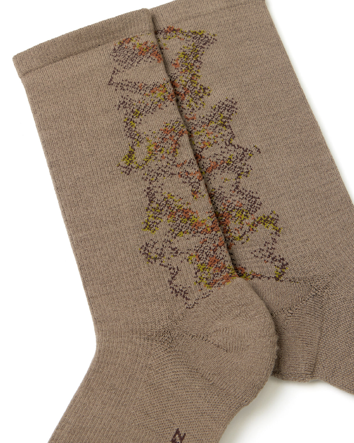 nozzle quiz Landing Socks / Mist Brown - Wild Camping
