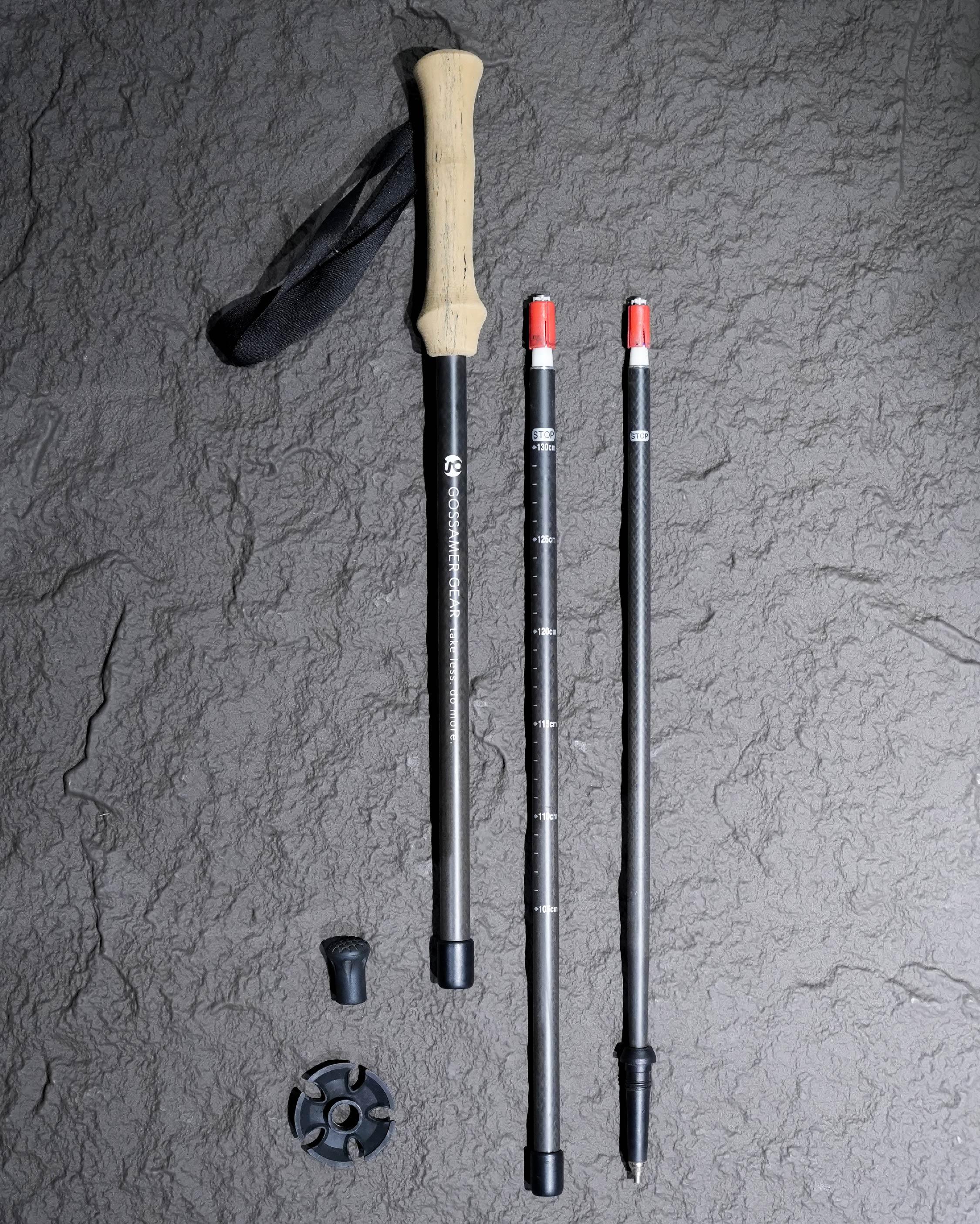 Gossamer Gear LT5 Three Piece Carbon Trekking Poles