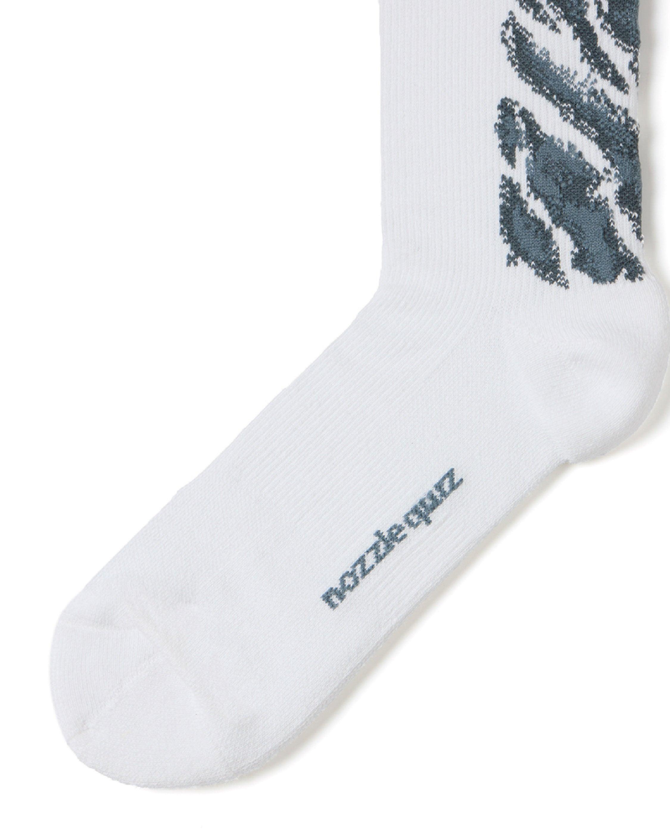 nozzle quiz Landing Socks / Berg White