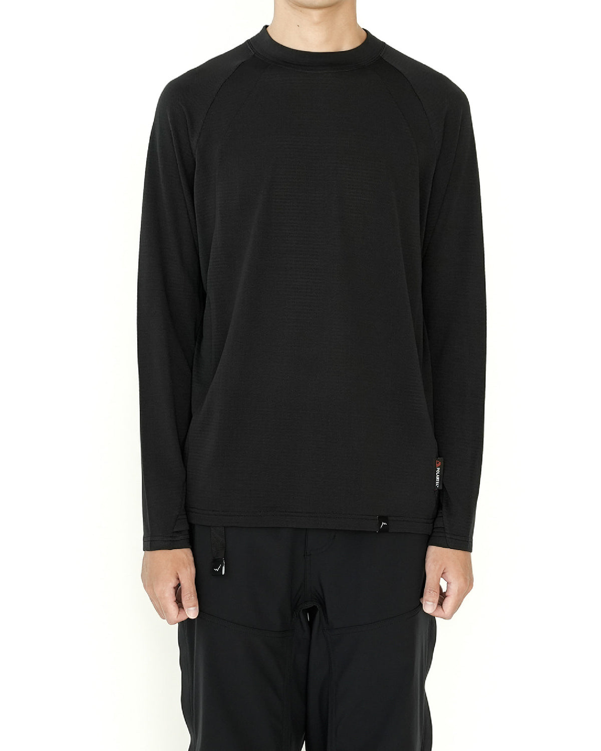 CAYL Light Power Grid Long Sleeve / Black - Wild Camping