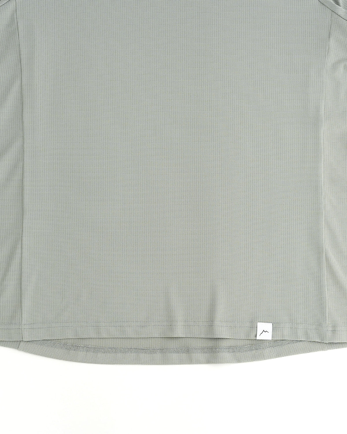 CAYL Logo Air Long Sleeve / Light Grey - Wild Camping
